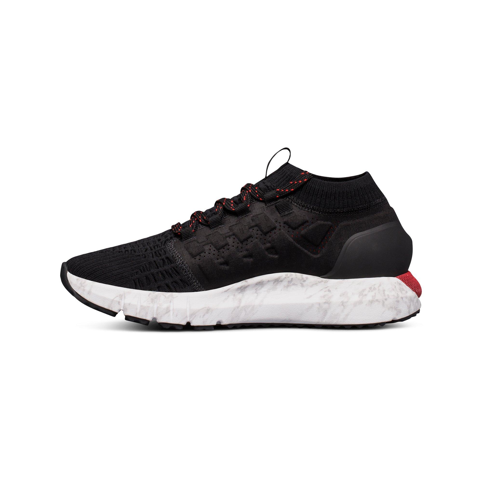 under armour black red shoes