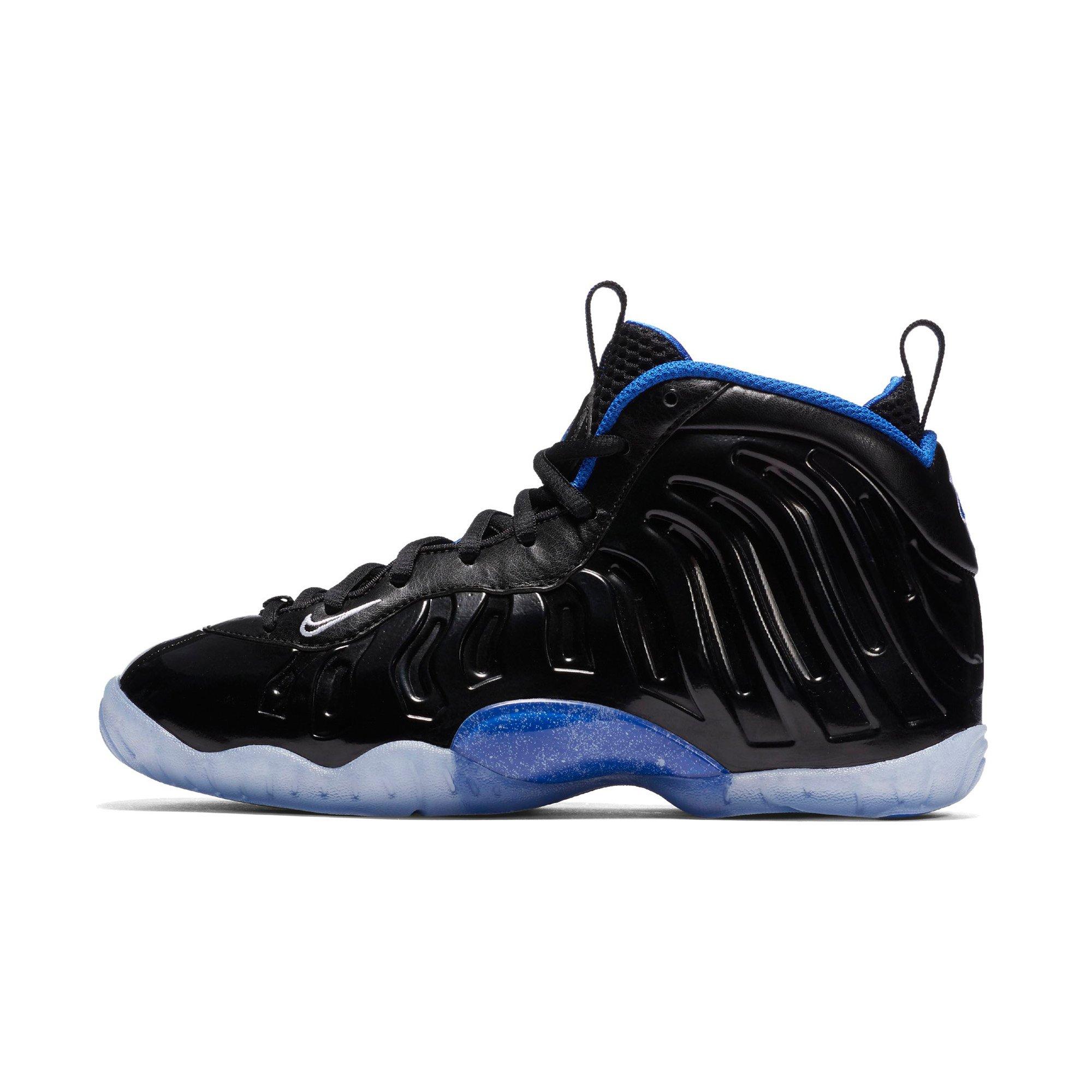 black white hyper royal foamposite