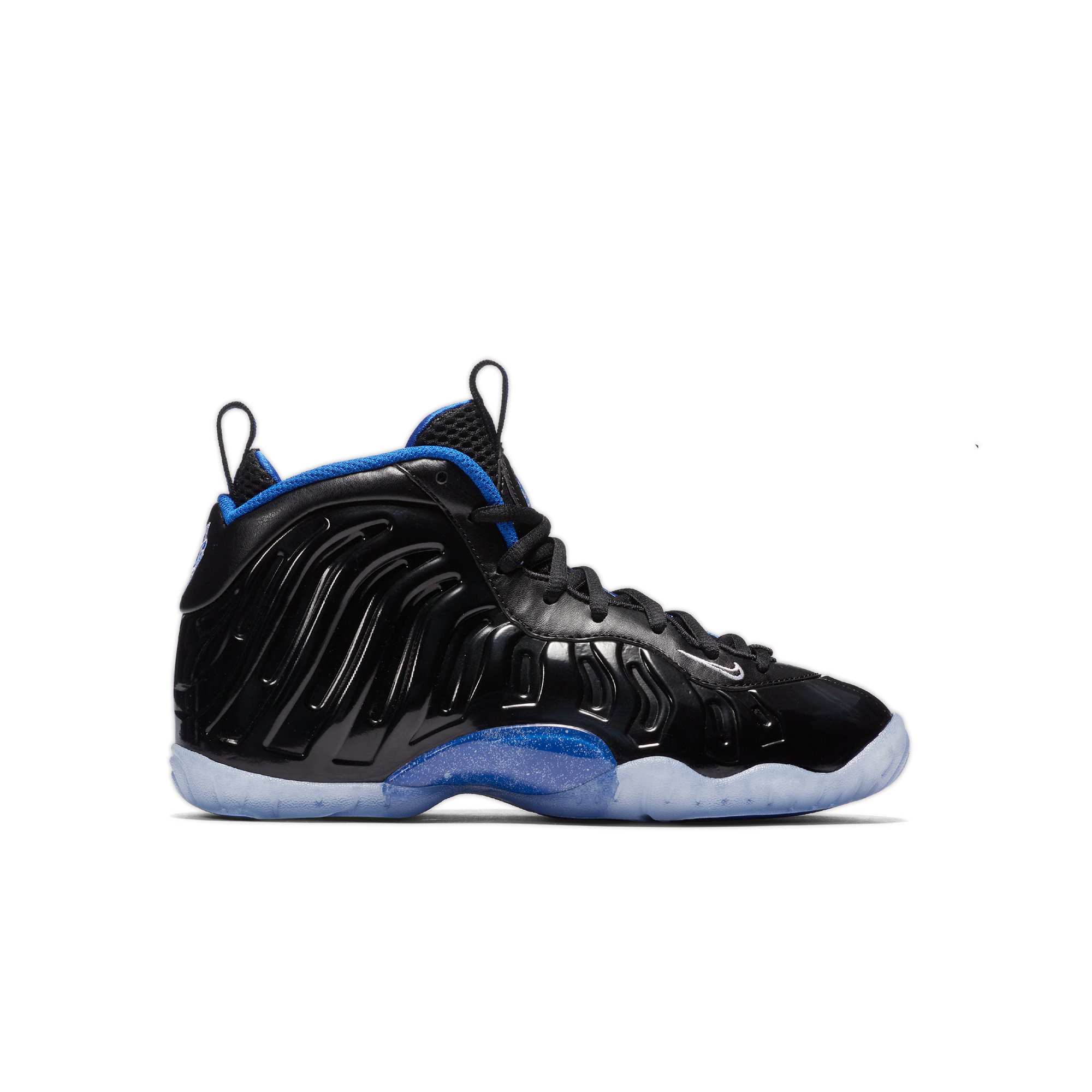 black white hyper royal foamposite