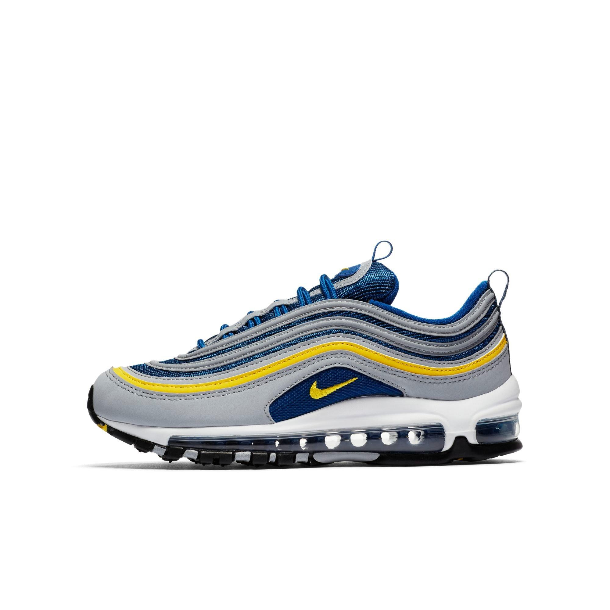 yellow air max 97 kids