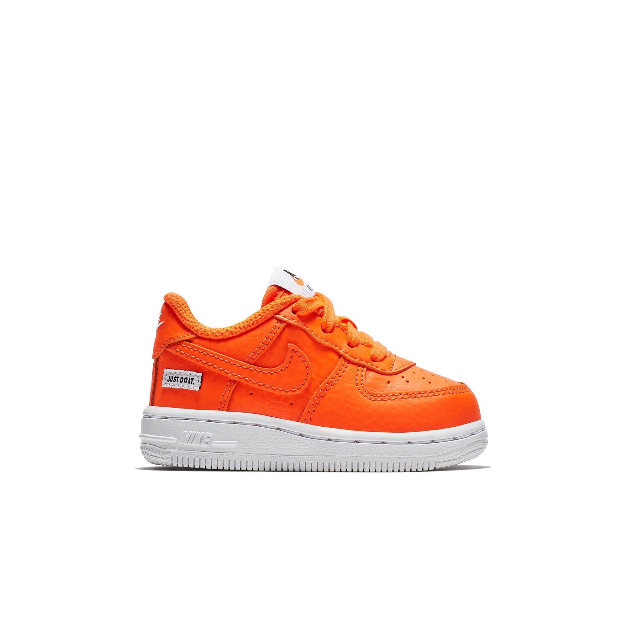 orange toddler nikes