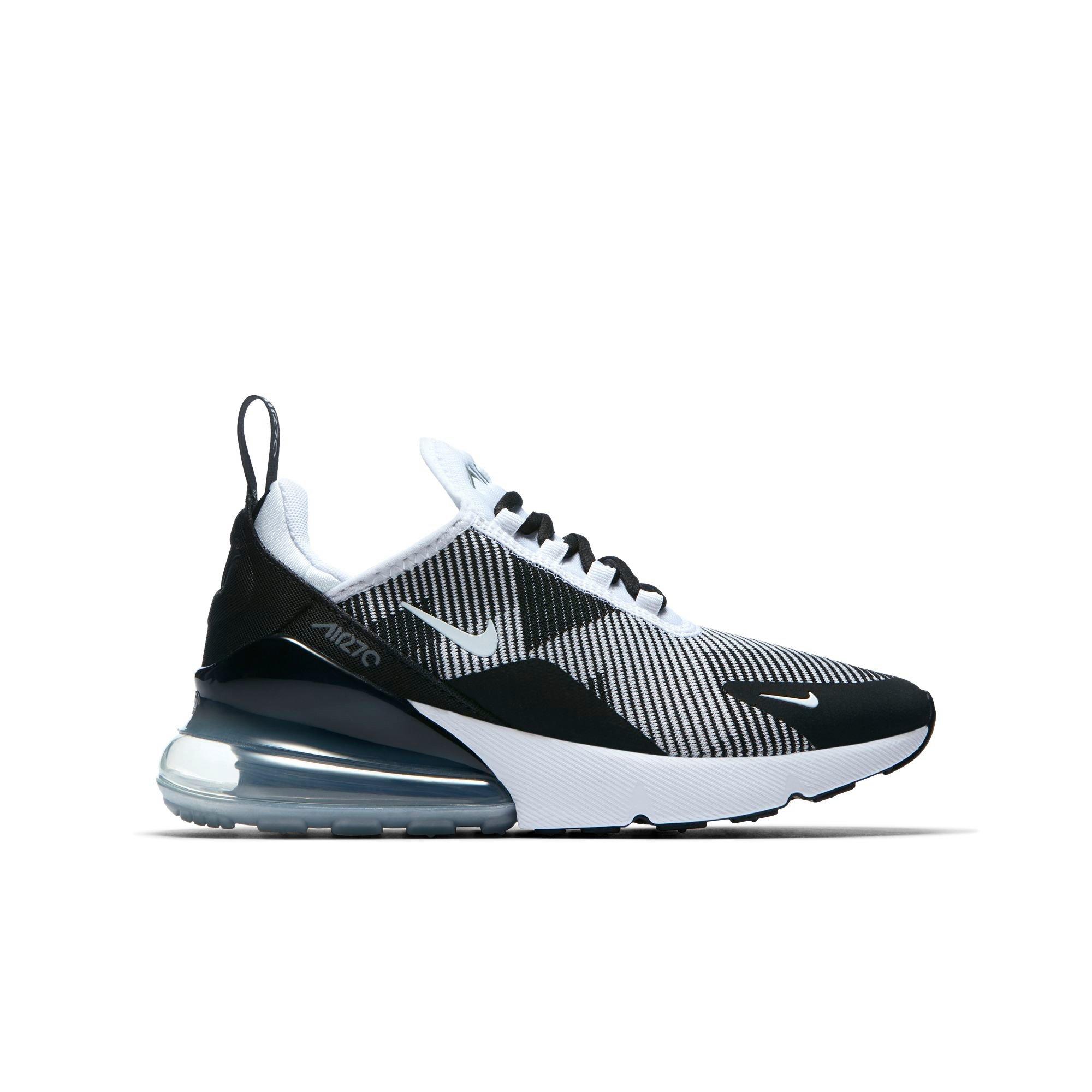 nike air max 270 kids white and black