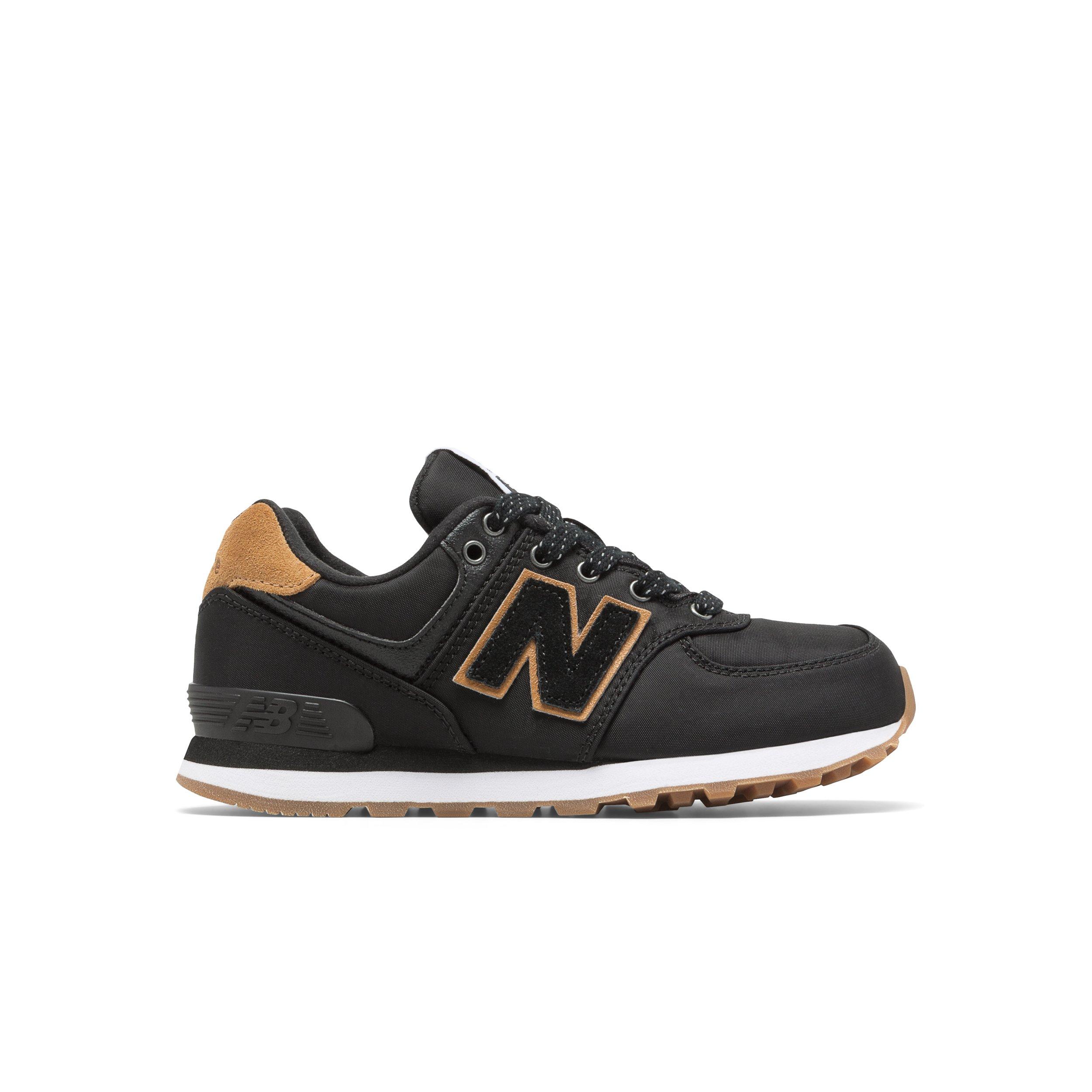 new balance 574 backpack black