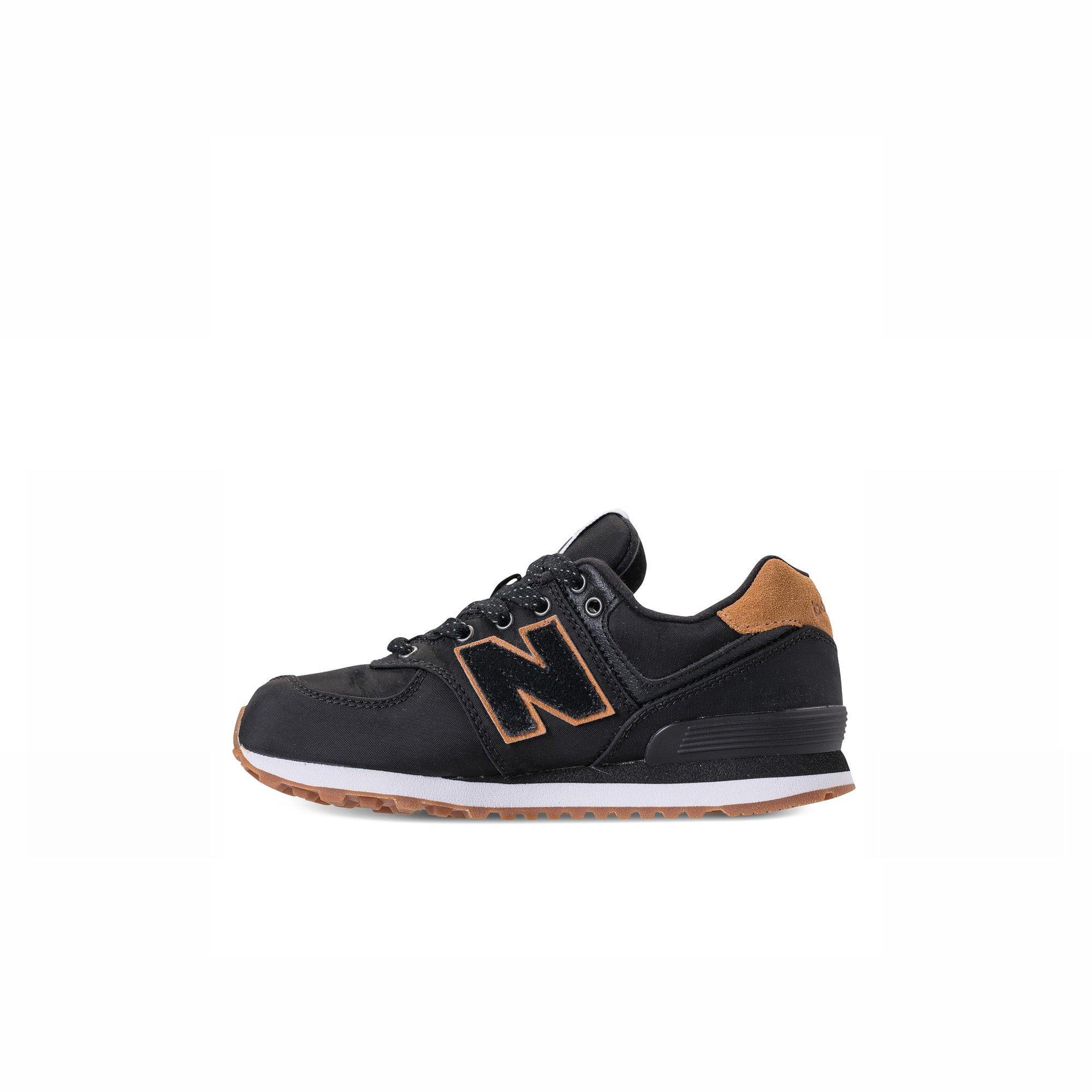 new balance 574 black and tan