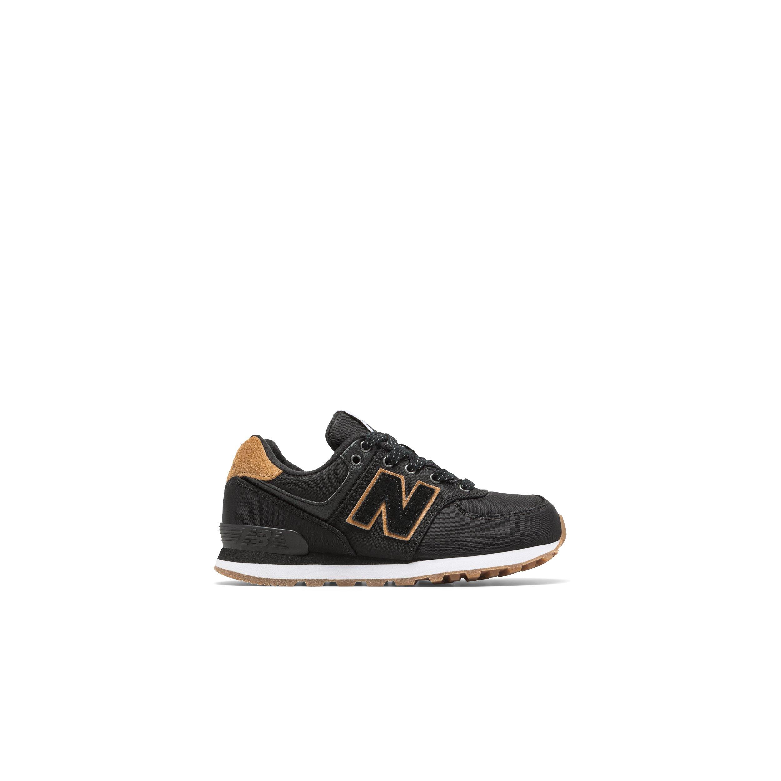 new balance kids black