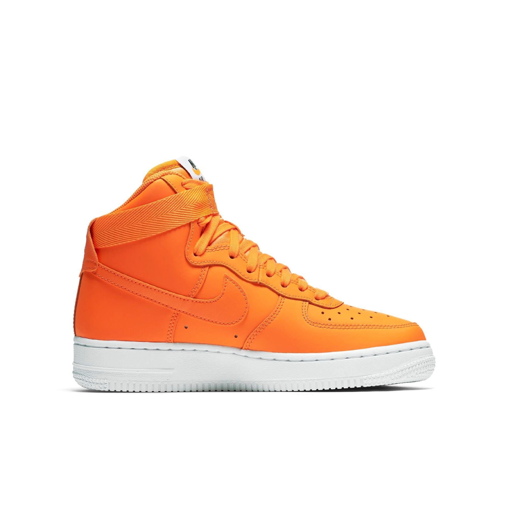 air force 1 orange high top