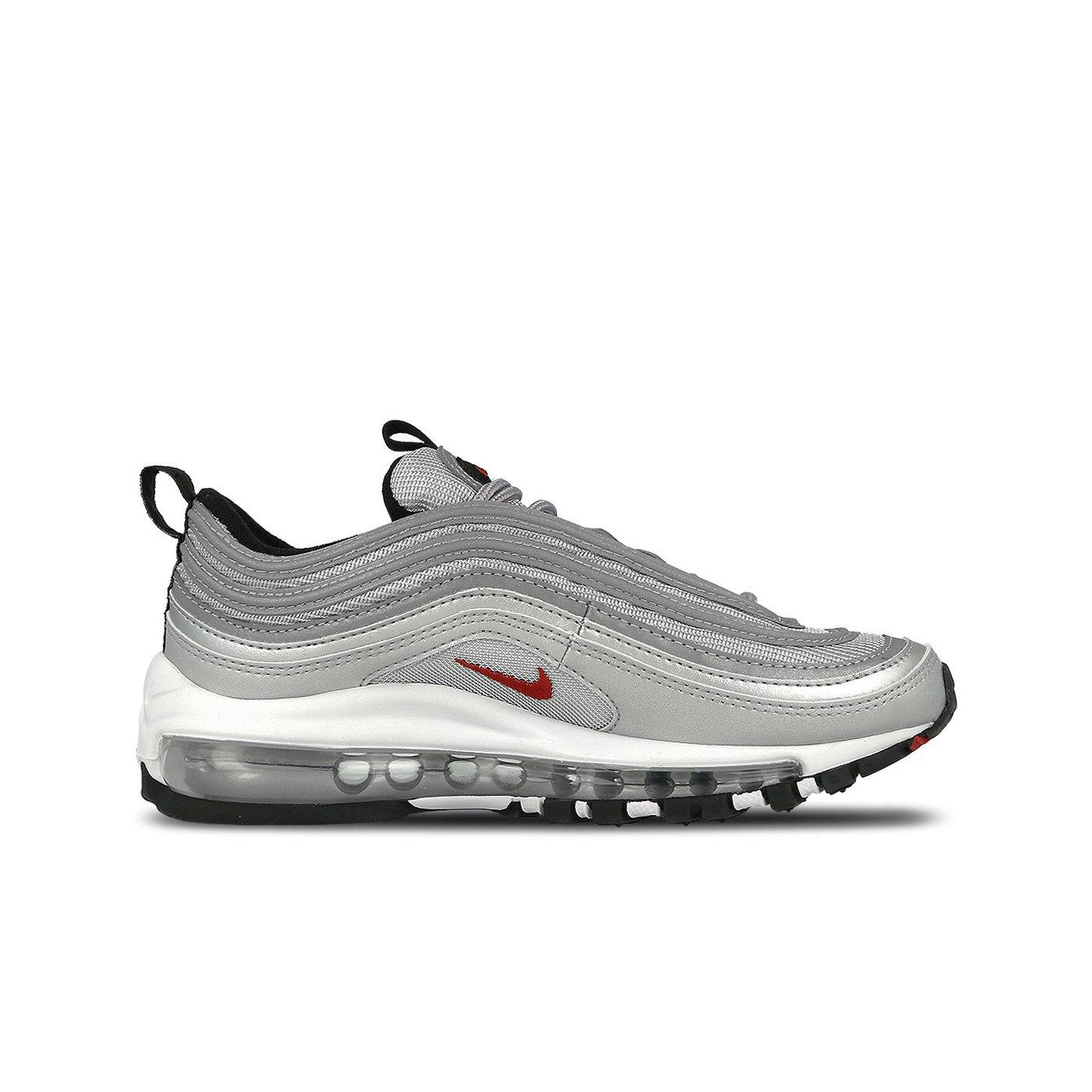 kids all white air max 97