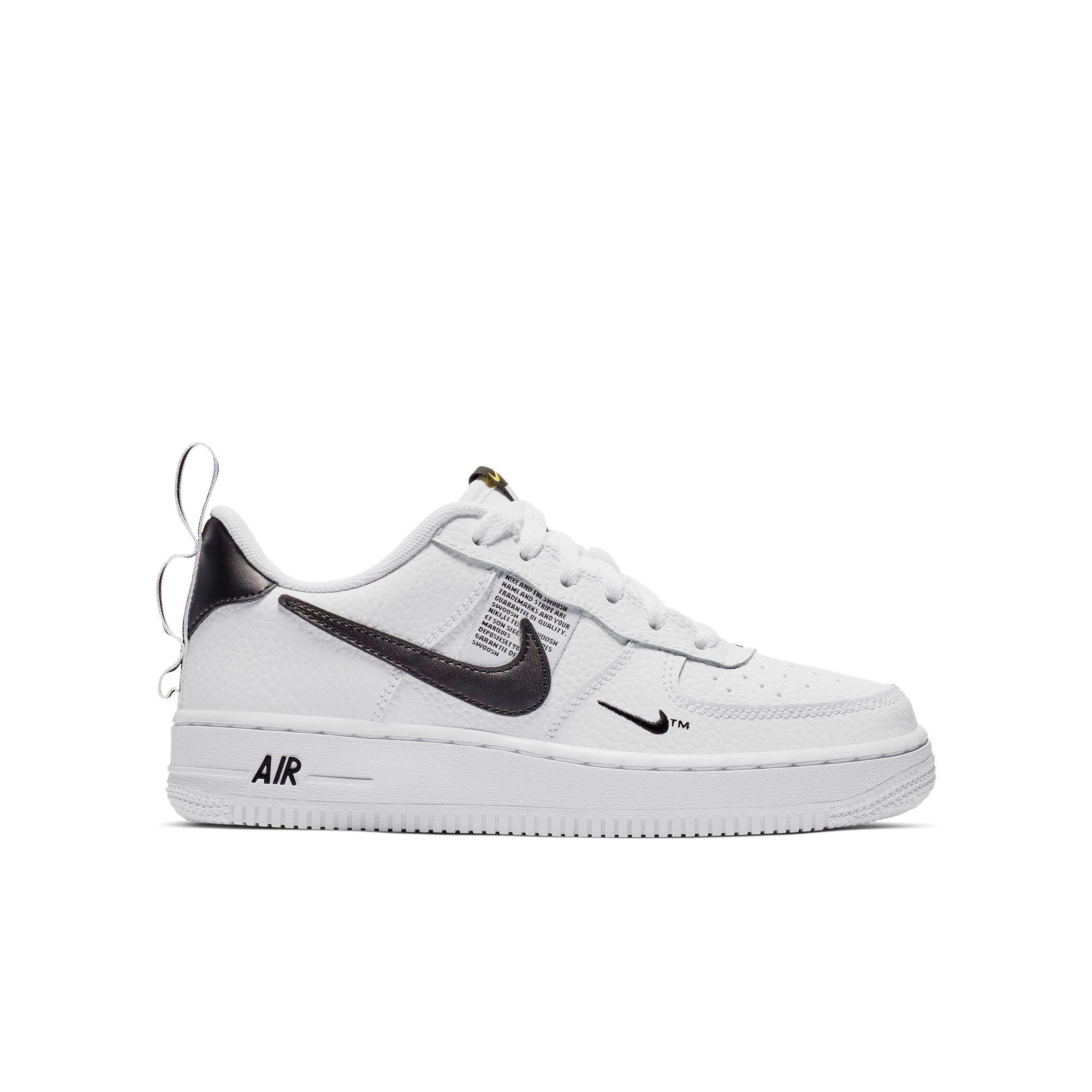 black & white air force 1 lv8 utility trainers youth