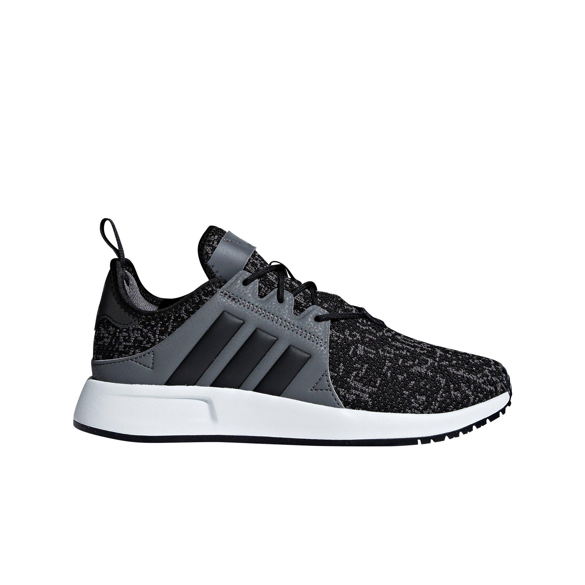 adidas x_ plr knit white & grey shoes