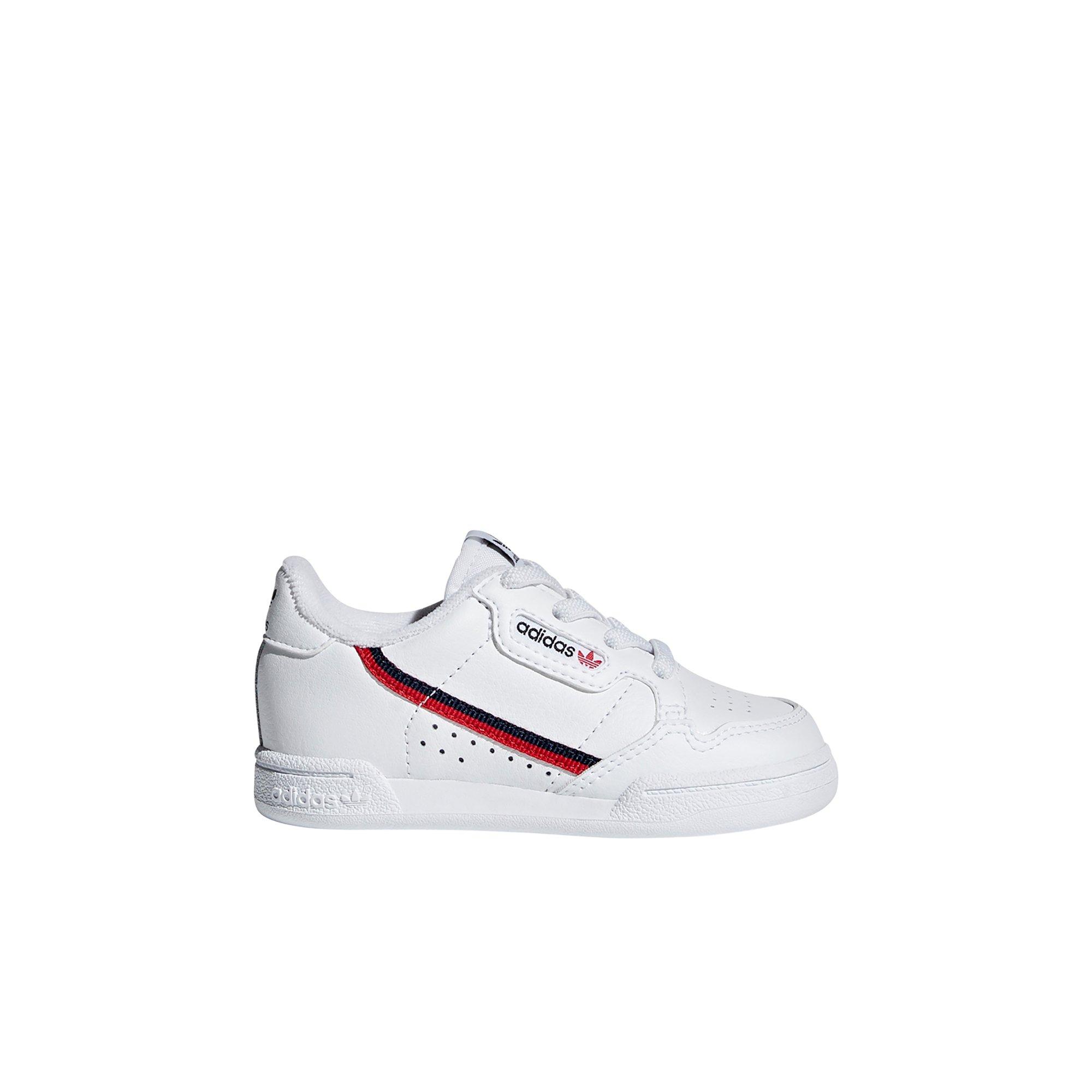 adidas continental 80 infant white
