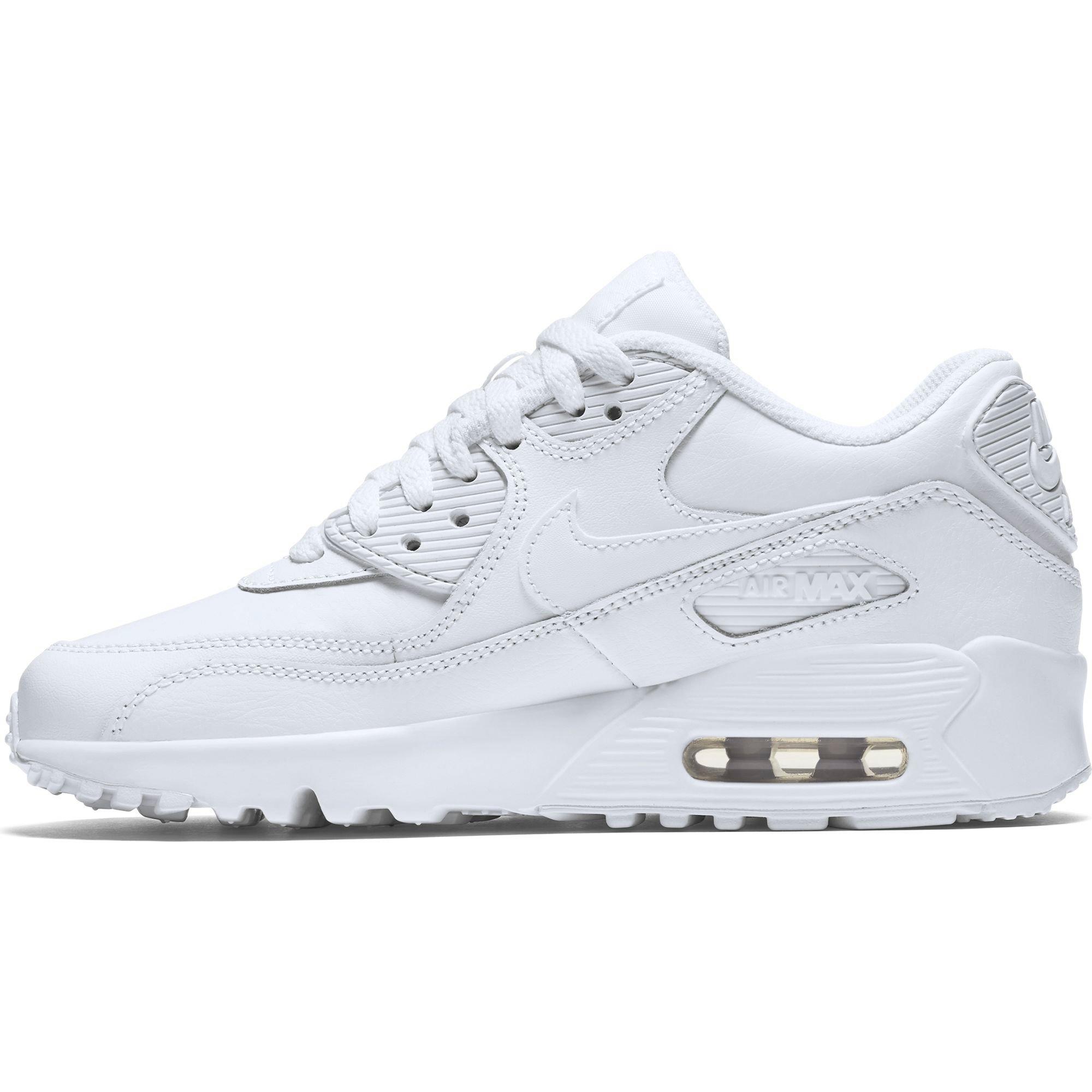 air max 90 all white leather