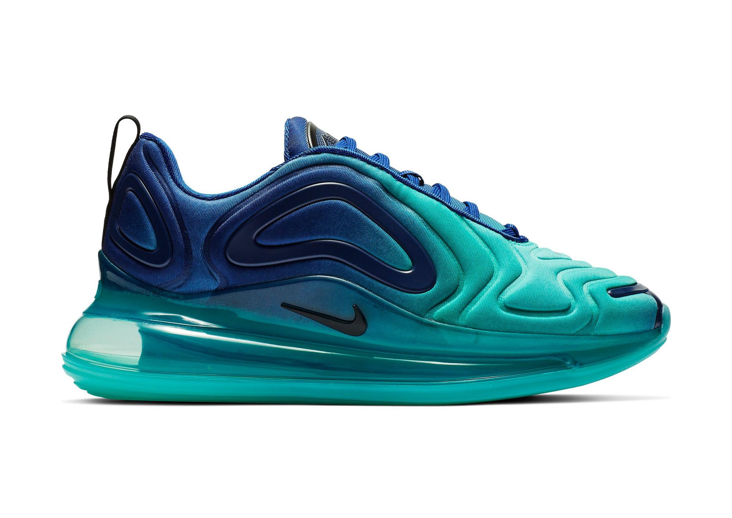 Sneakers Release – Nike Air Max 720 “Deep Royal Blue/Hyper Jade” Kids  Shoe