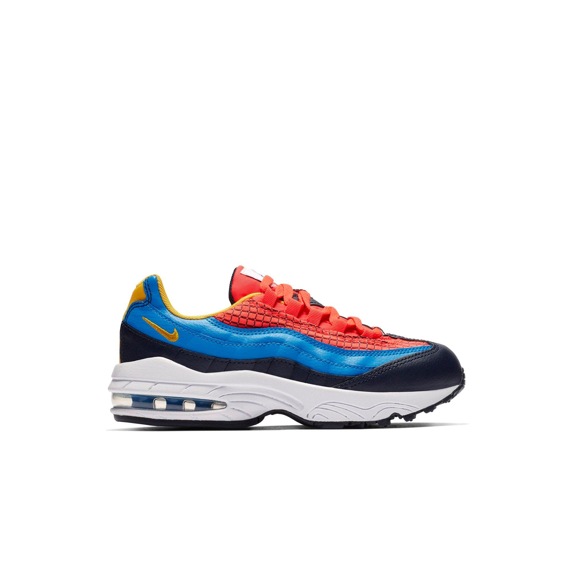 red yellow and blue air max
