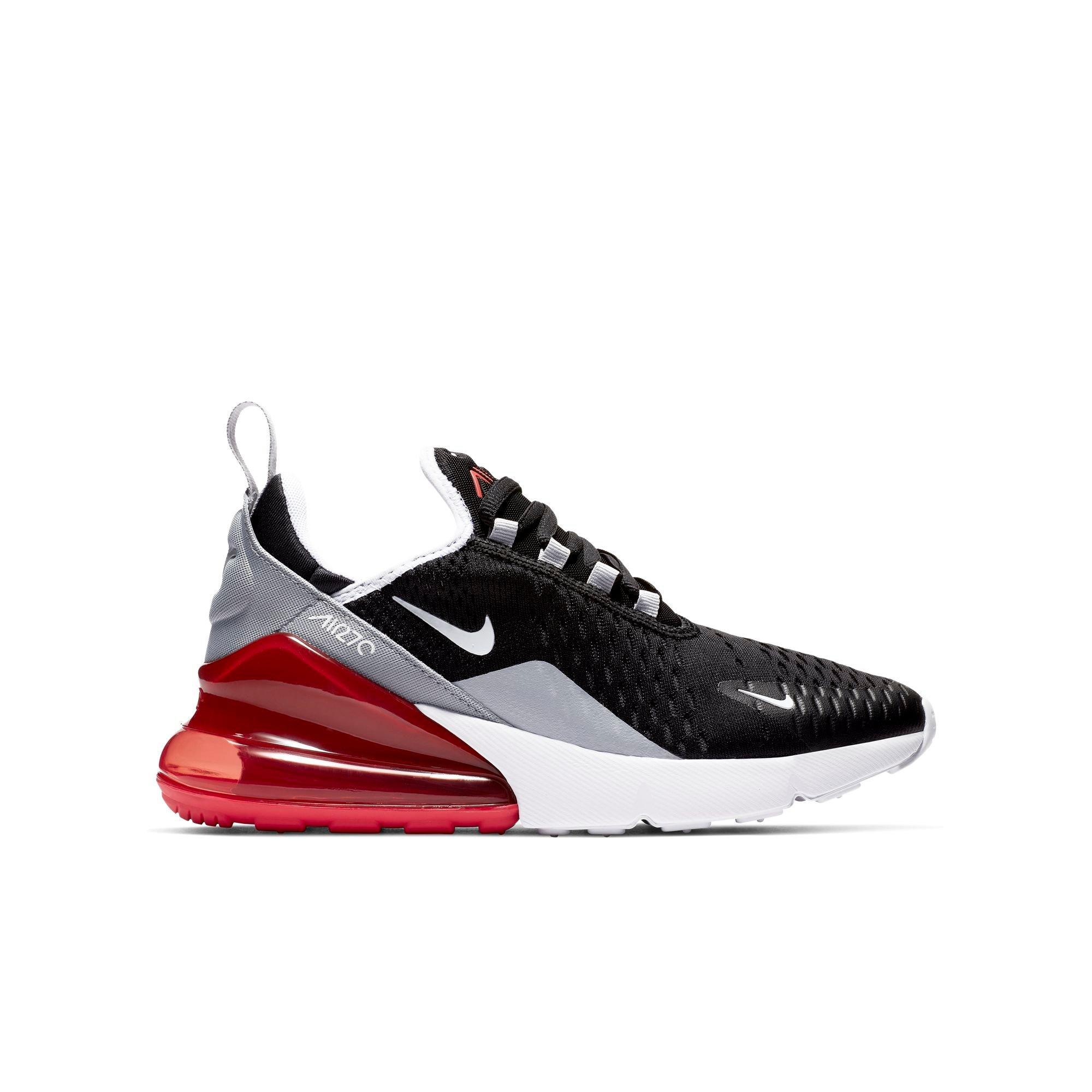 nike air max 270 red and black and white