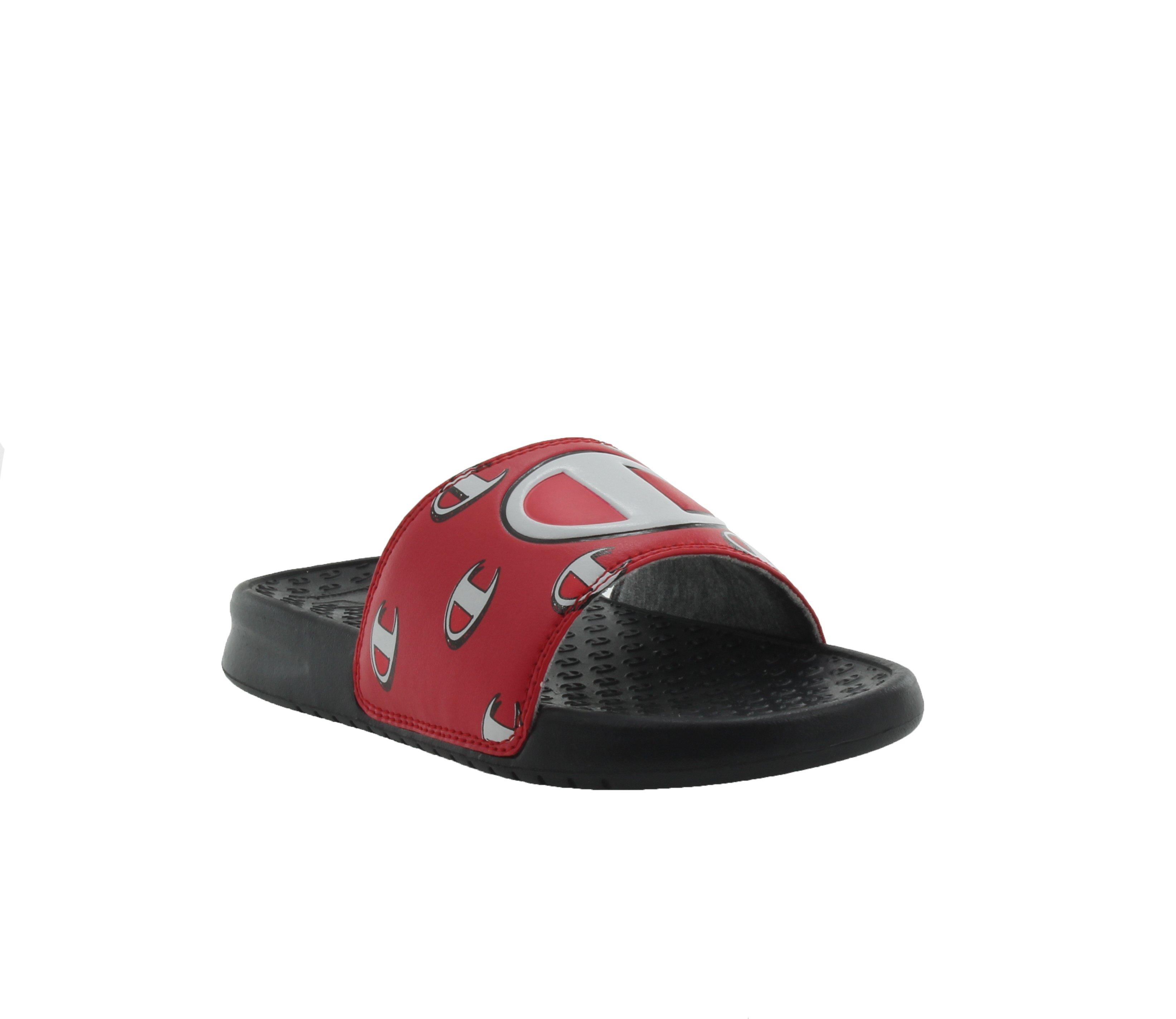 red champion slides kids