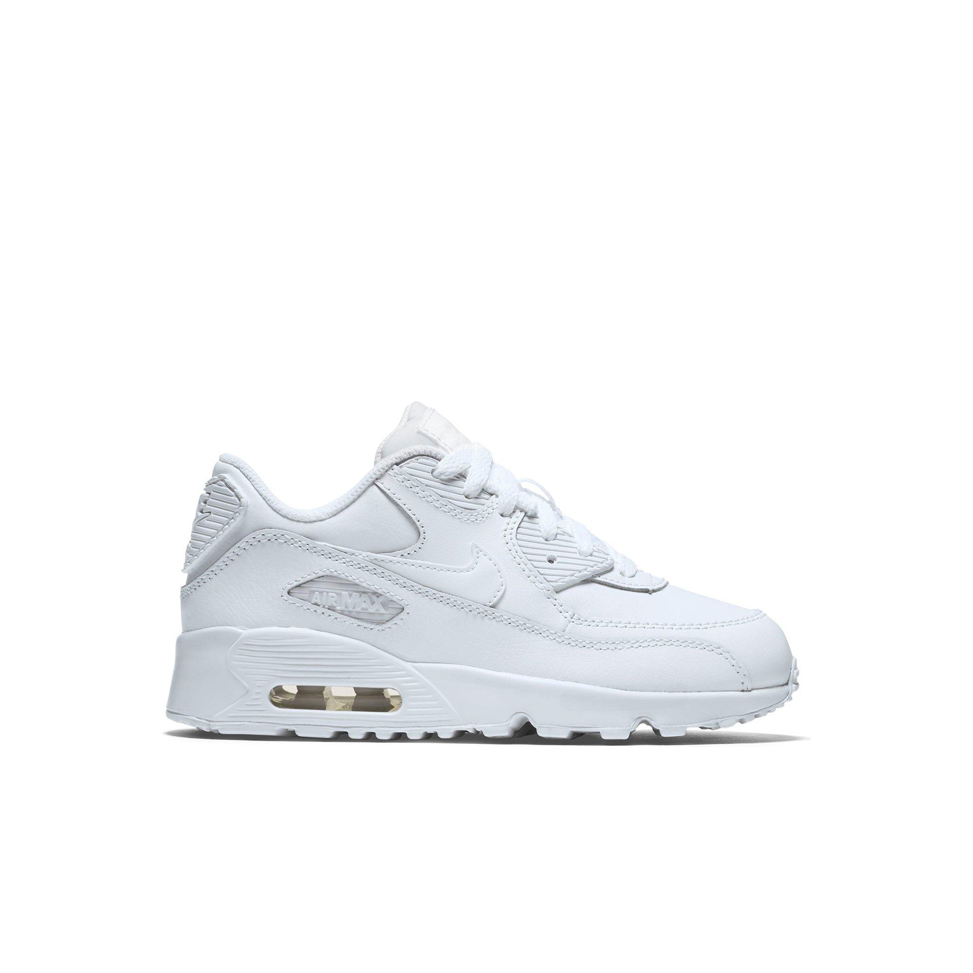 nike air max 90 leather white