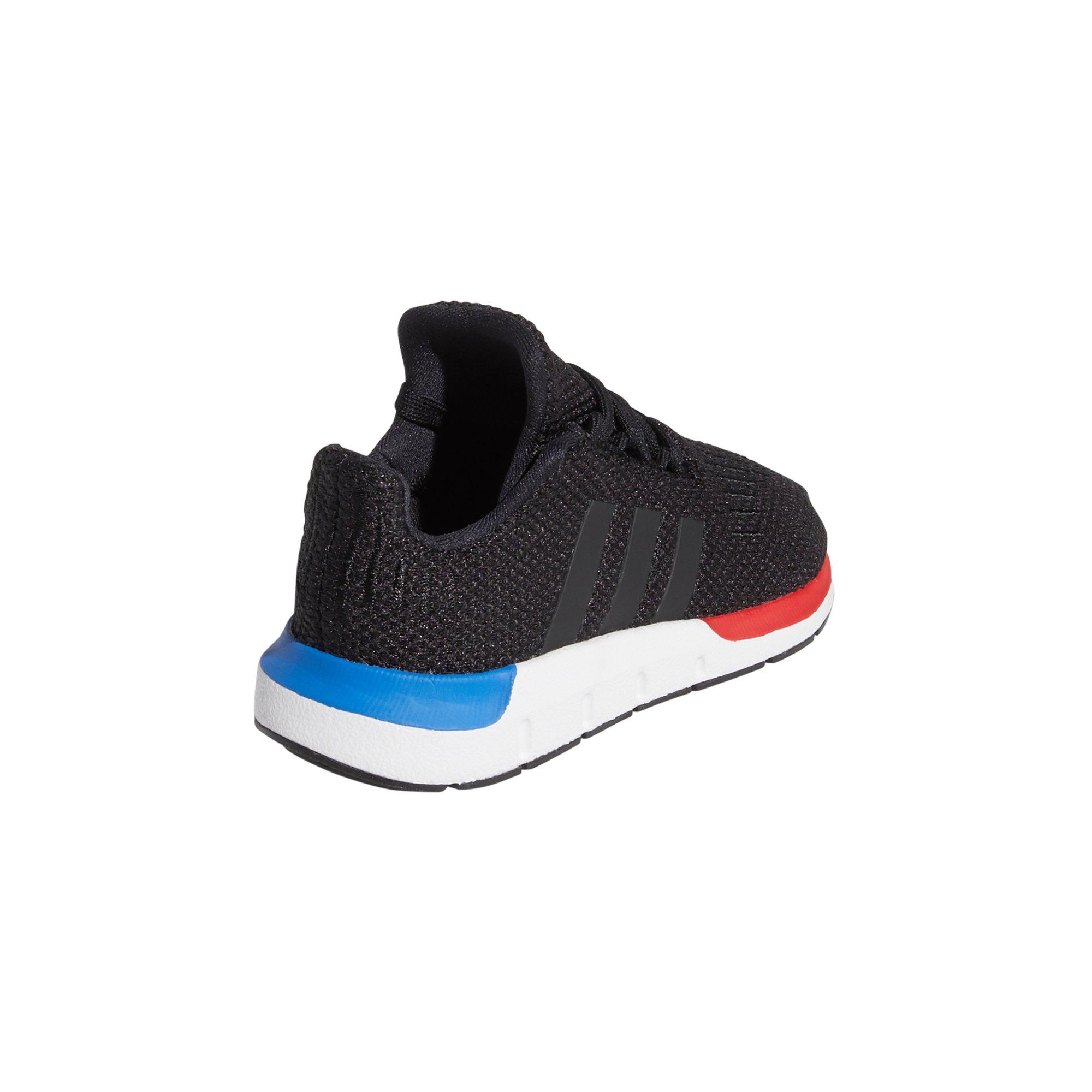 adidas swift run black and red