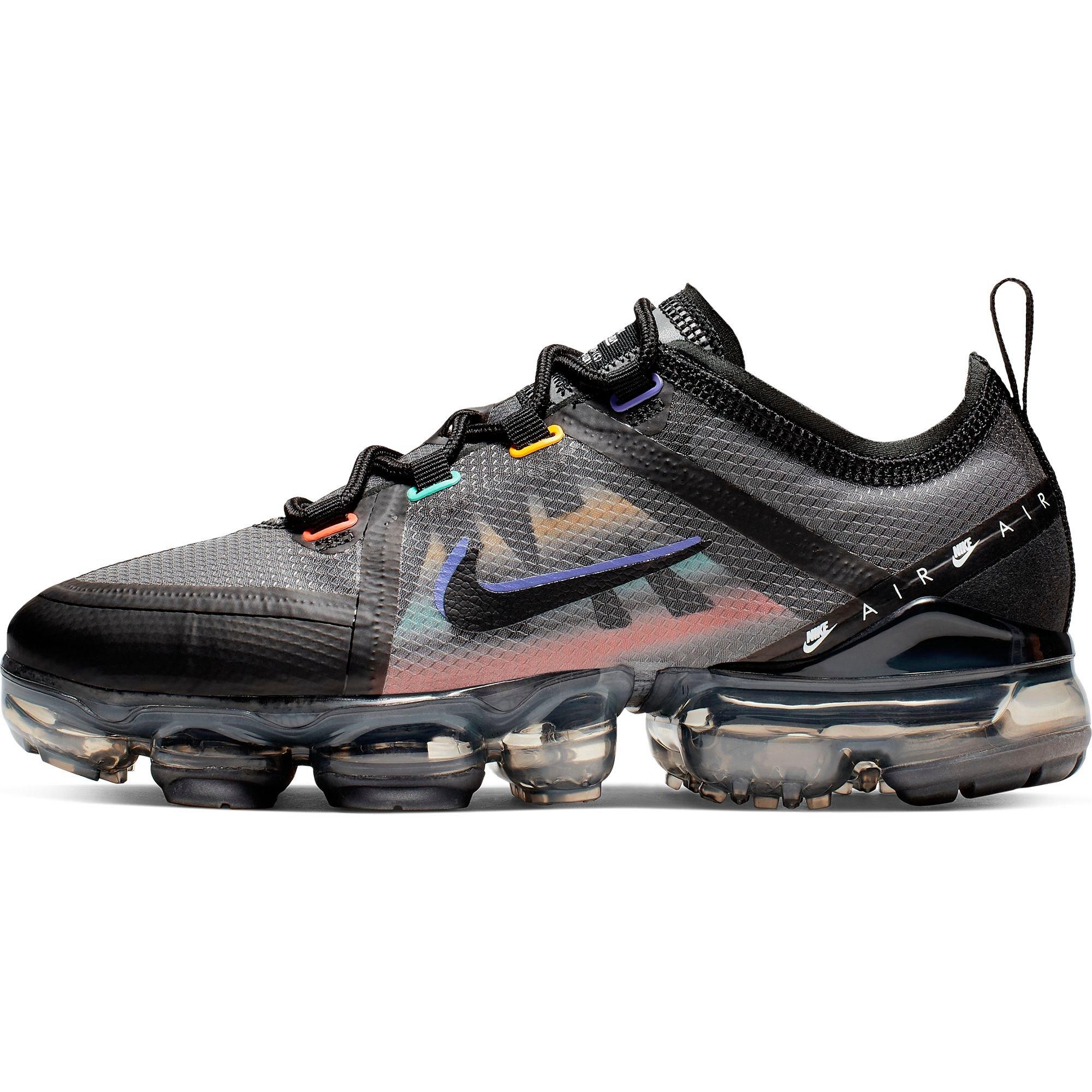 black and colorful vapormax