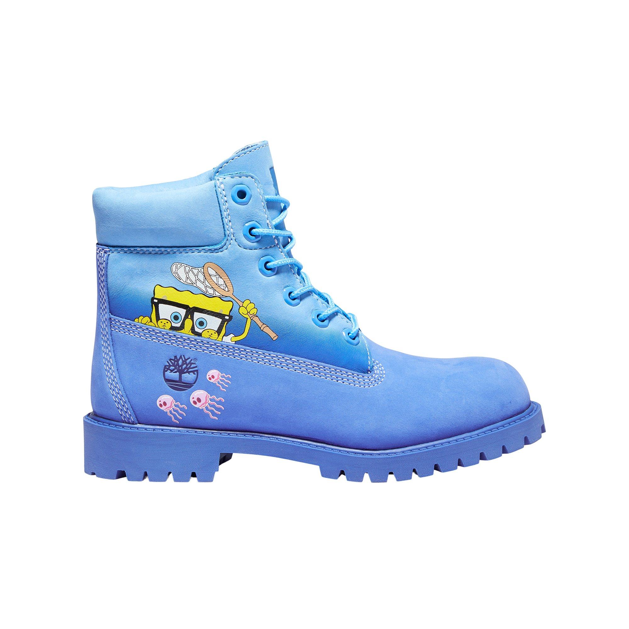 navy blue timberlands grade school
