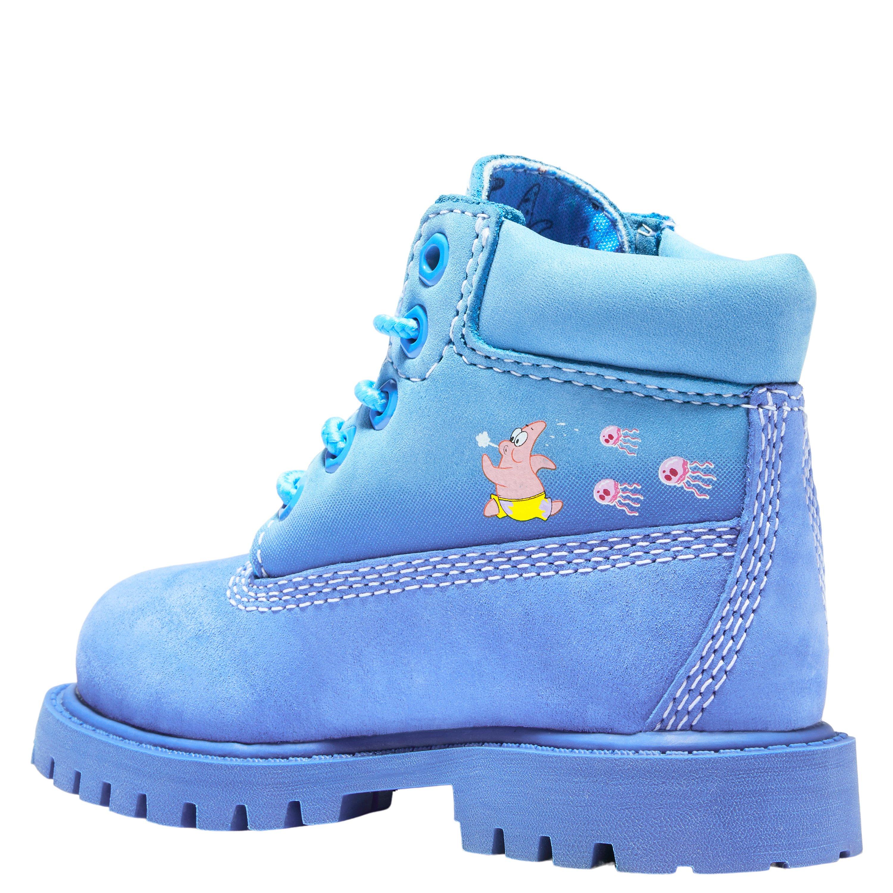 blue spongebob timbs