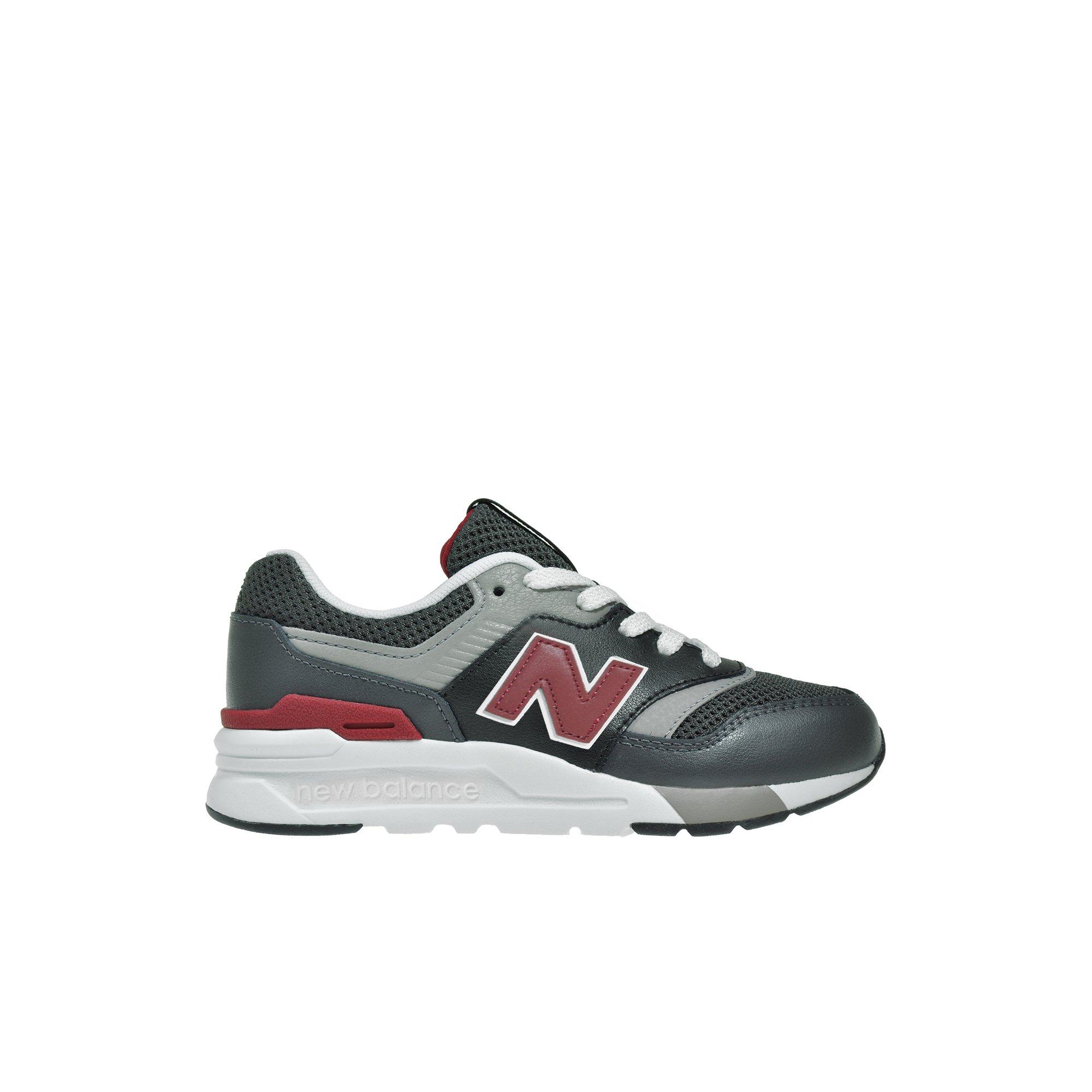 new balance 997 black red
