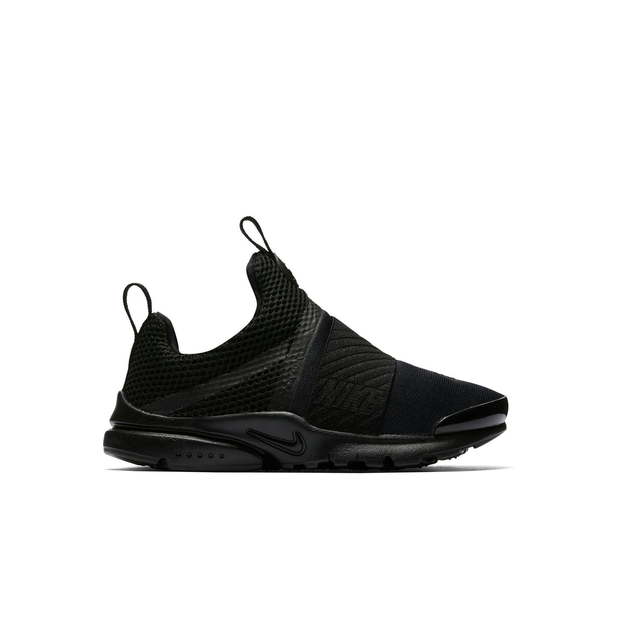 boys black nike presto