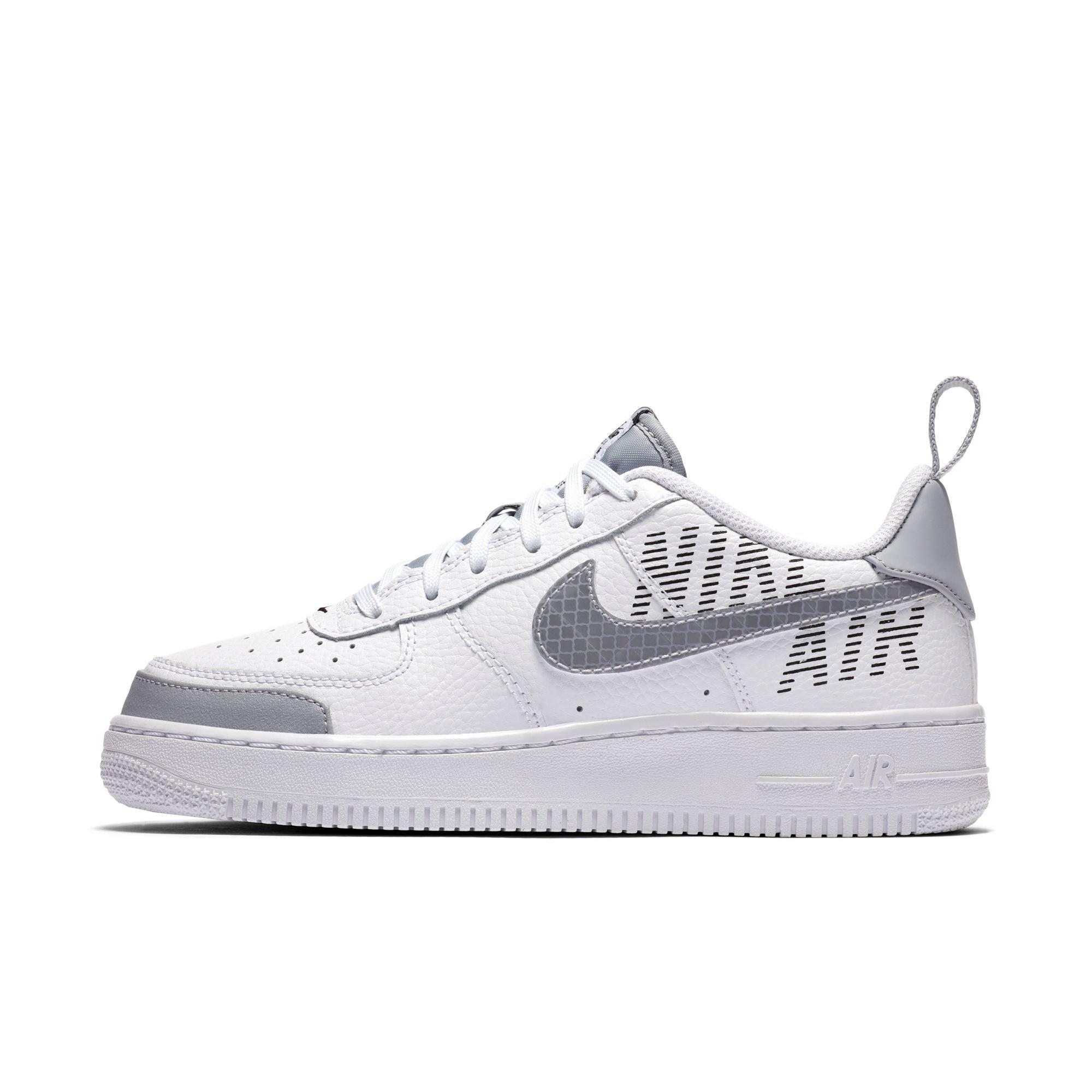 gray and white af1