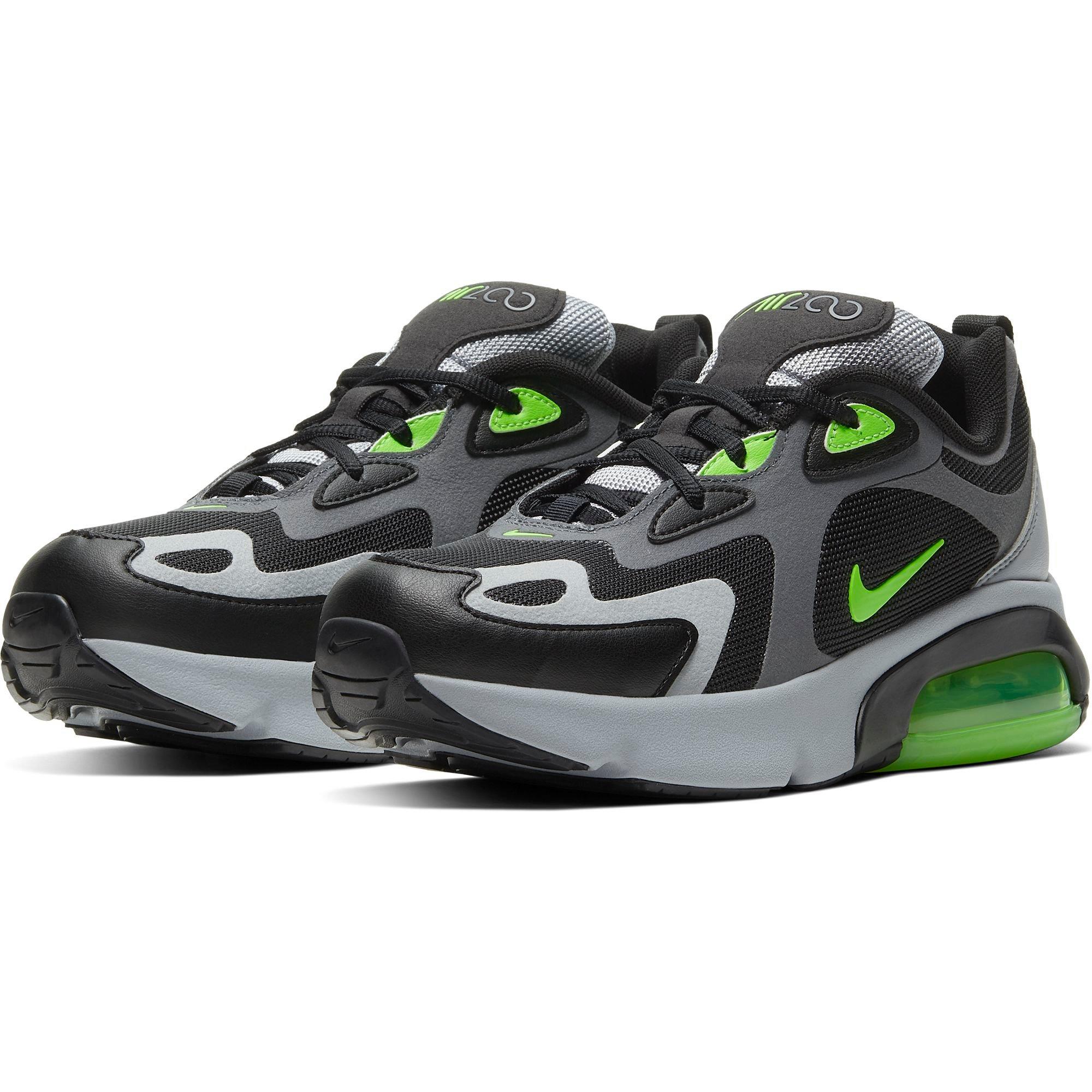 nike 200 green black