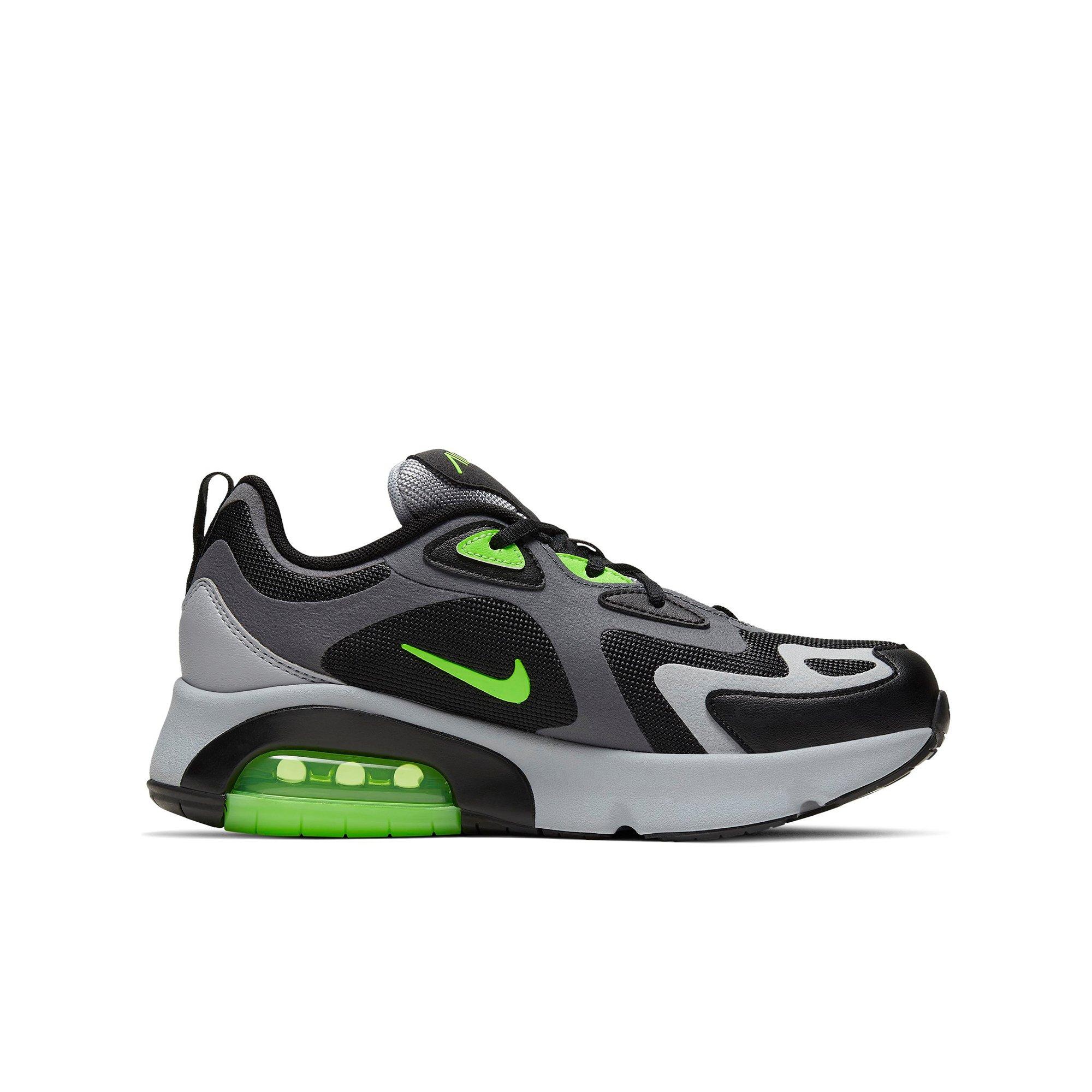 nike air max grey and green