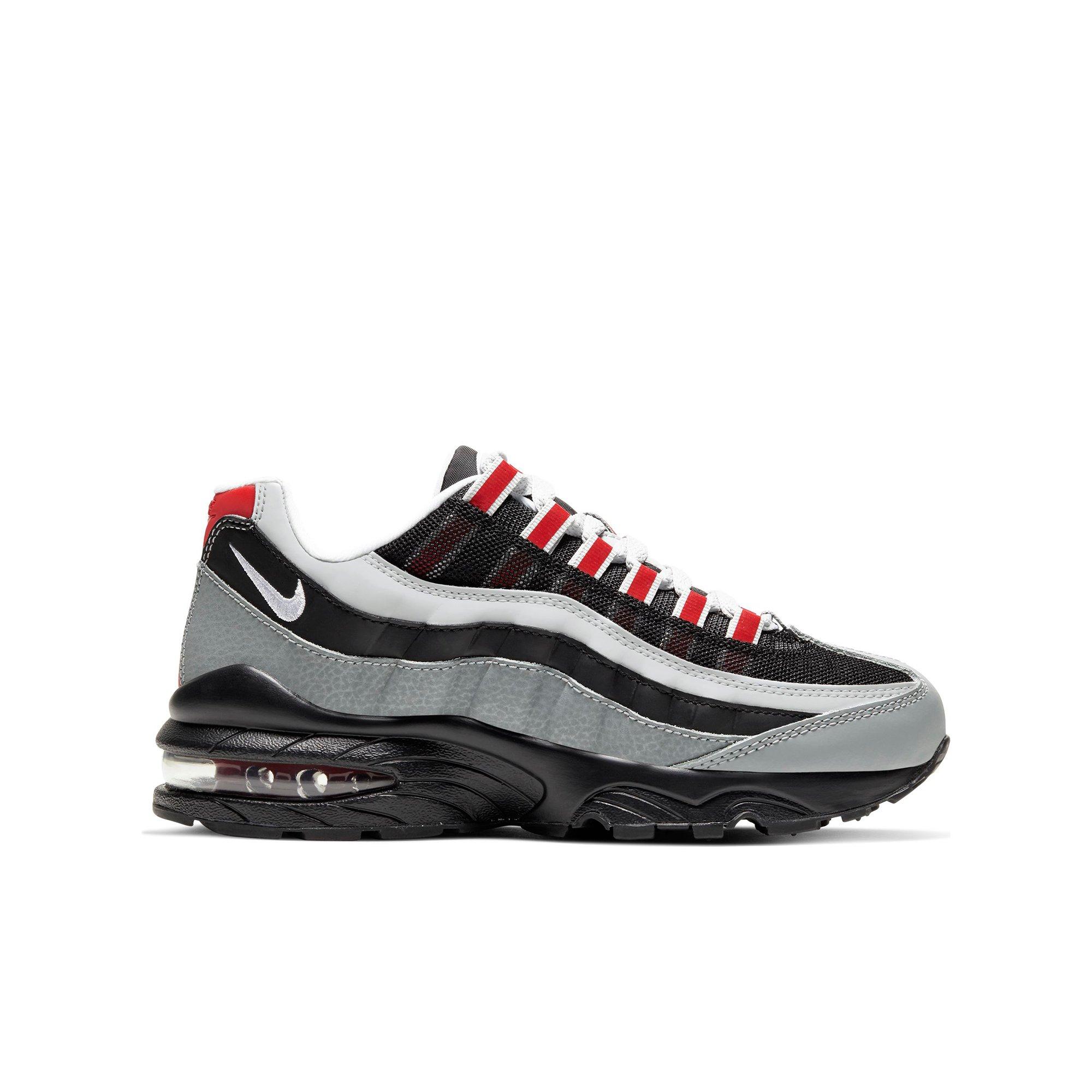 red black and gray air max