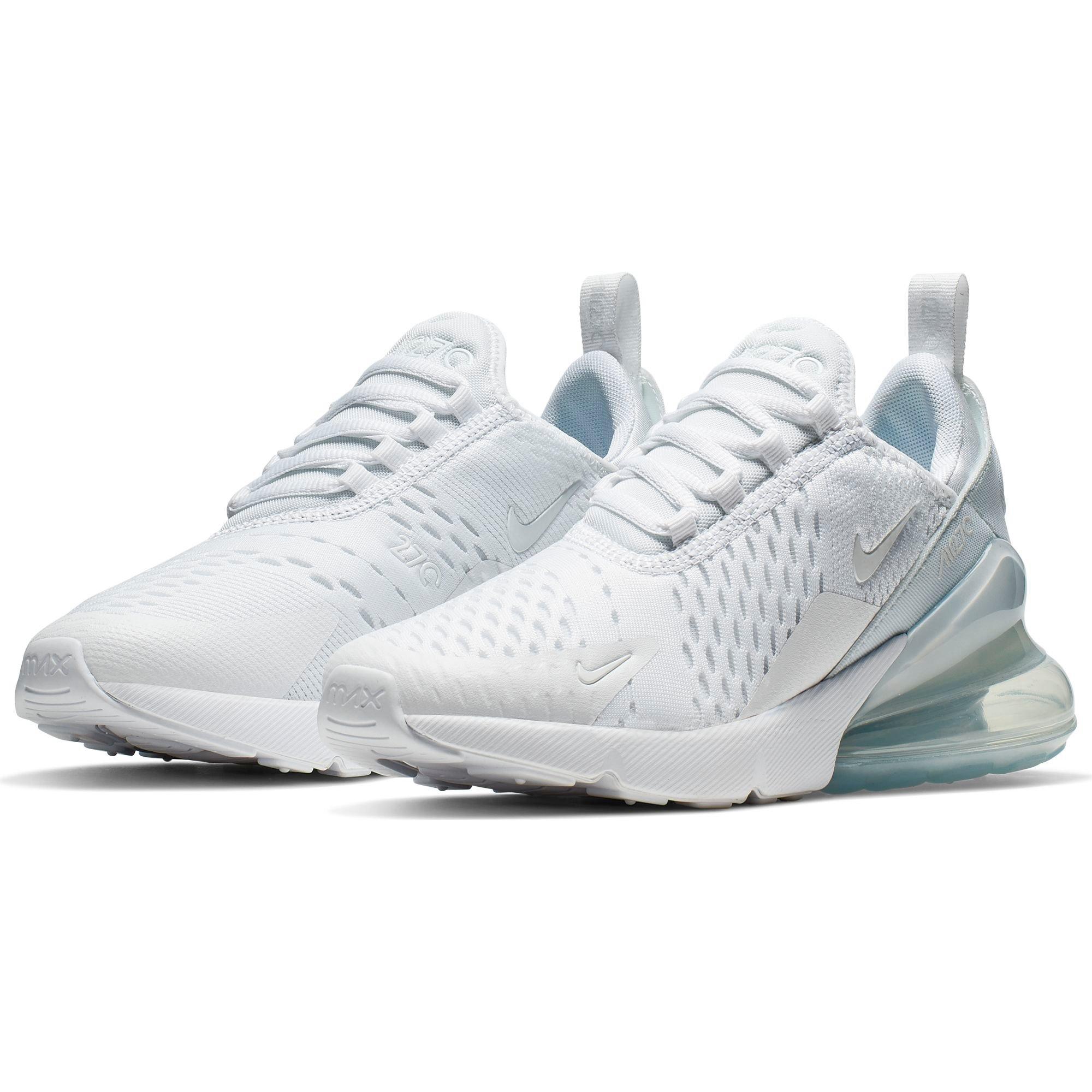 nike 270 size 4 white