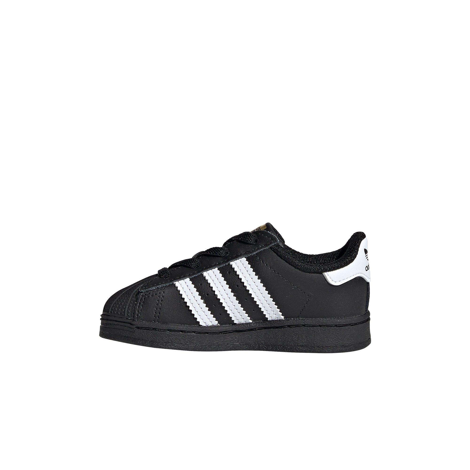 all black shell toes