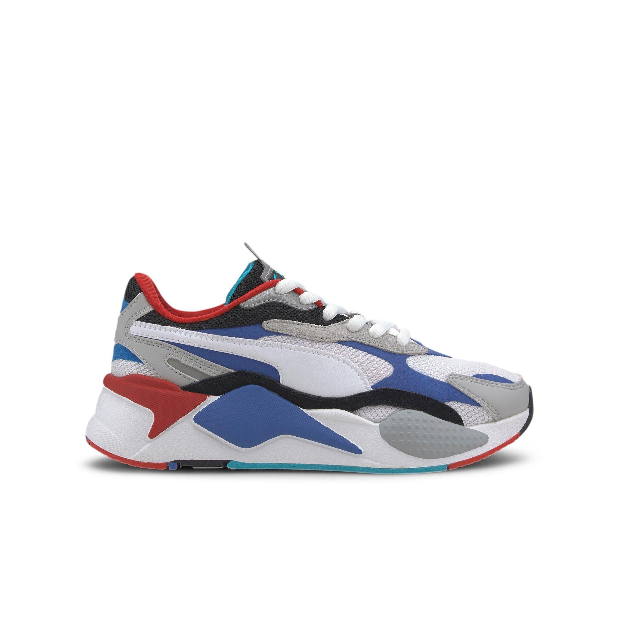 red white and blue puma tracksuit