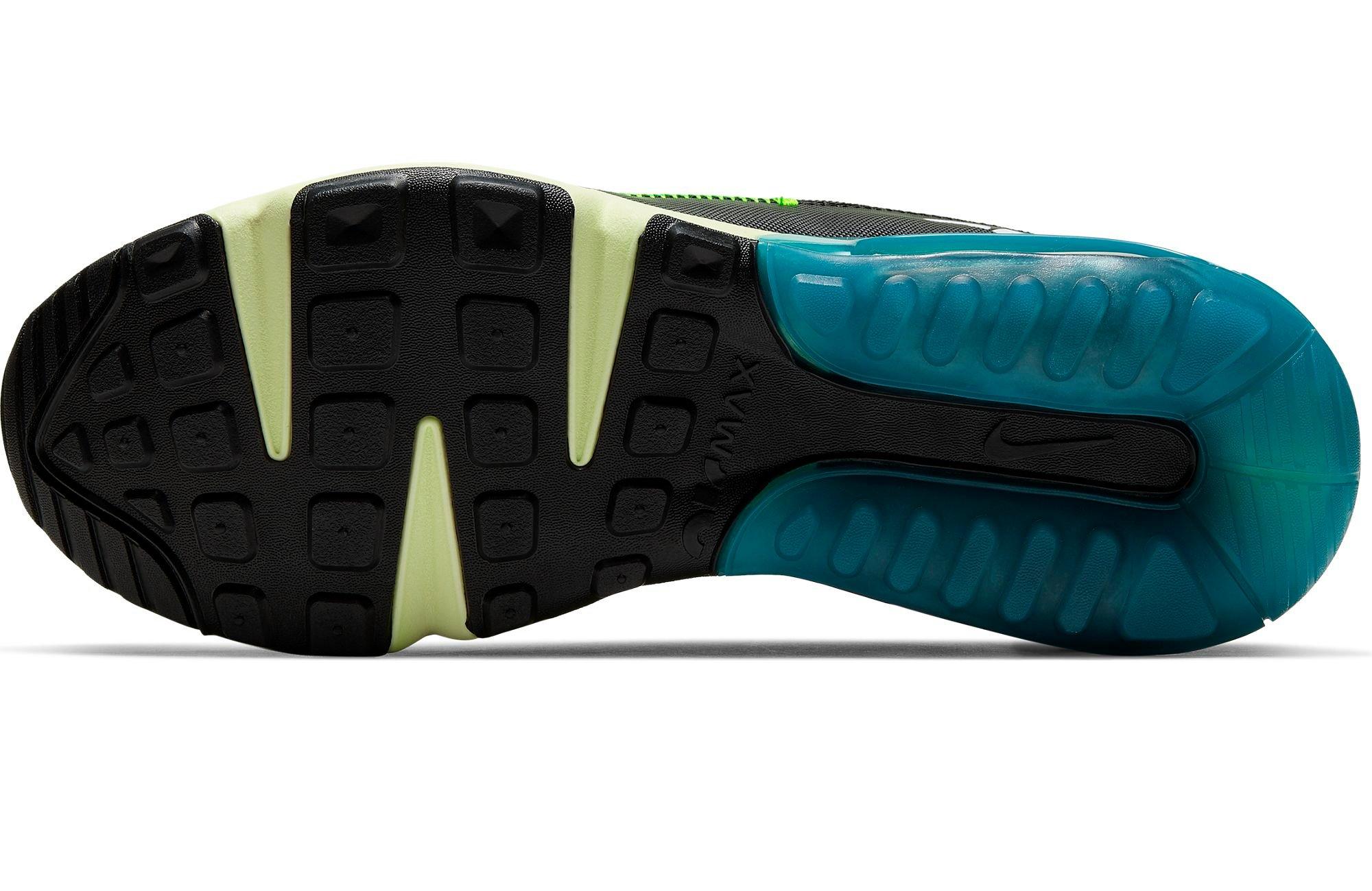 Nike Air Max 2090 "White/Black/Volt/Valerian Blue" Grade School Kids' Shoe