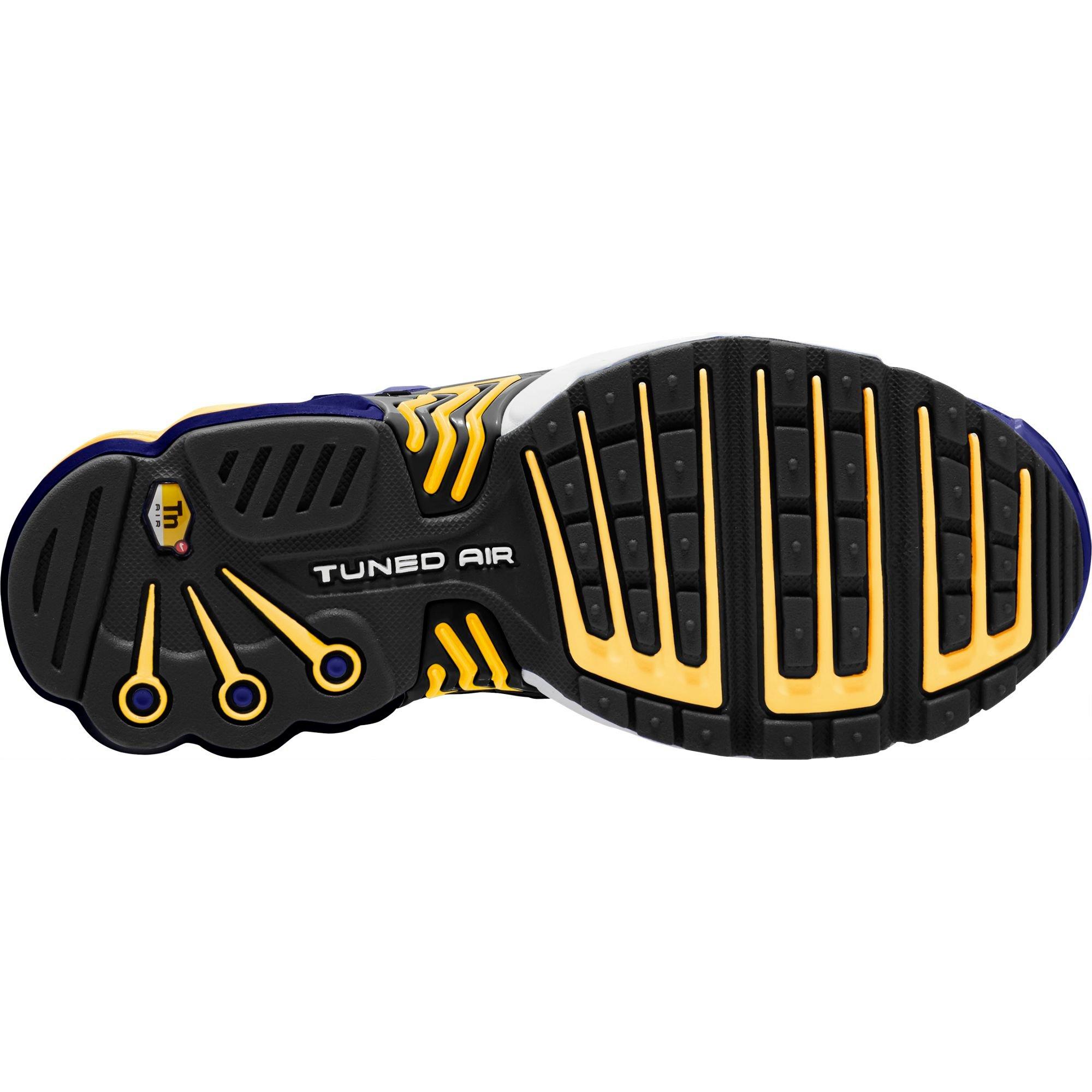 yellow air max plus grade school