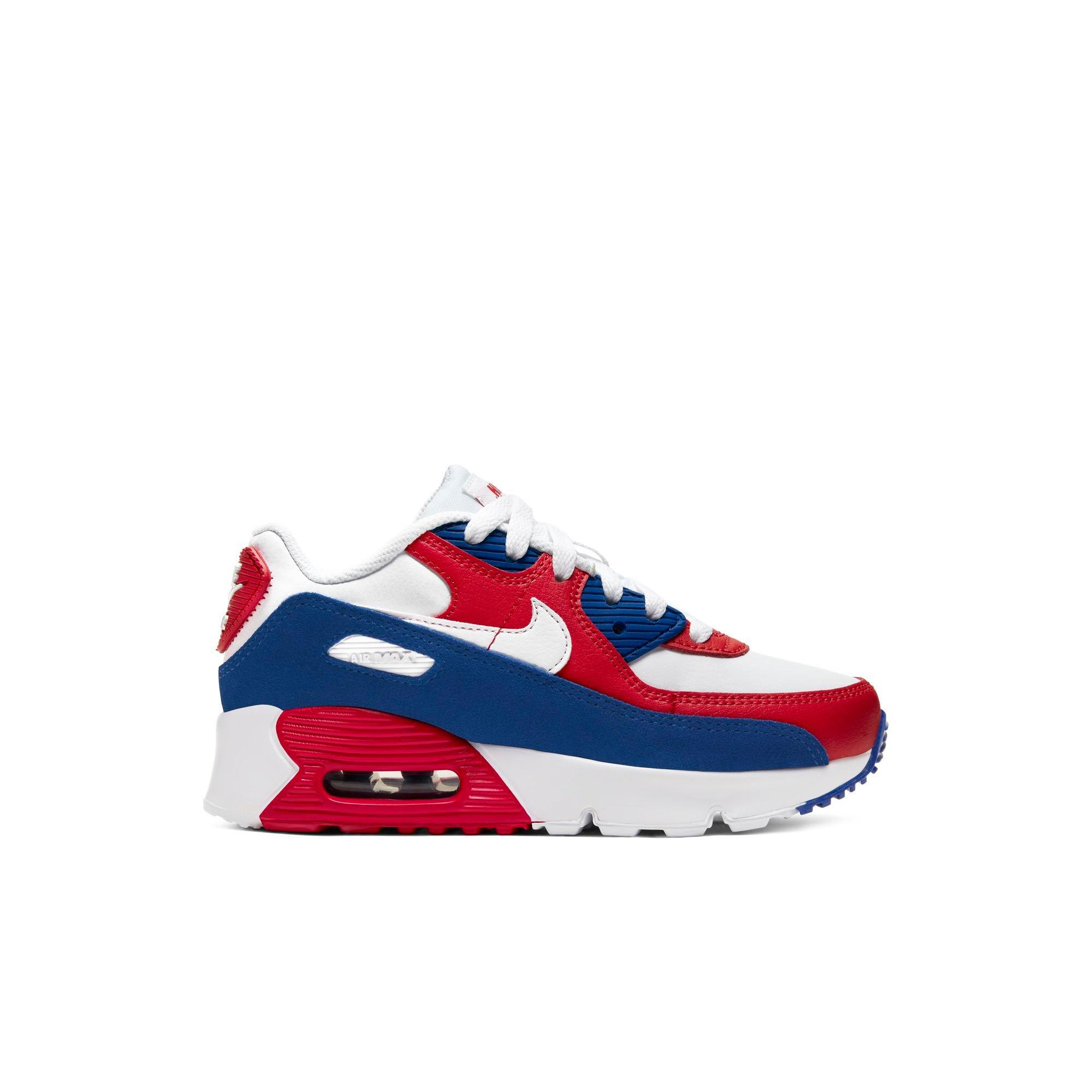 red white and blue g nikes