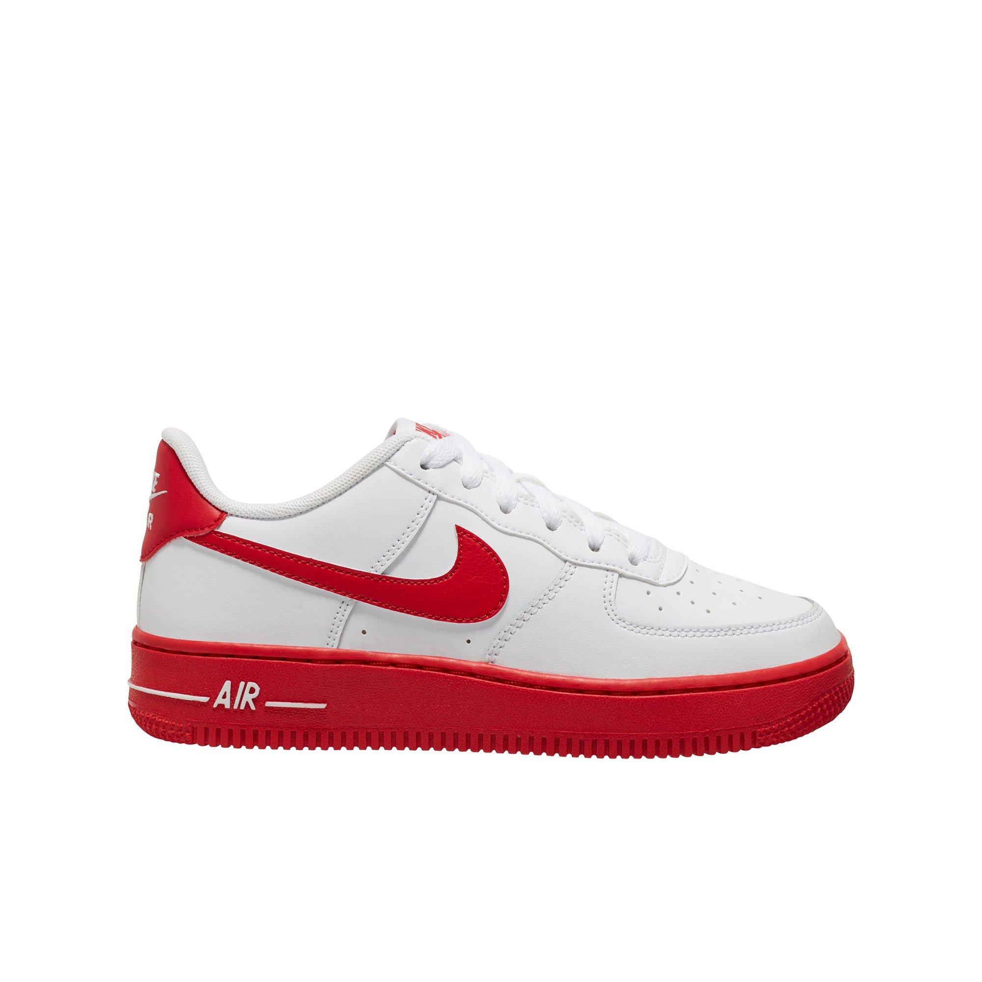 red and white air force 1 grade school