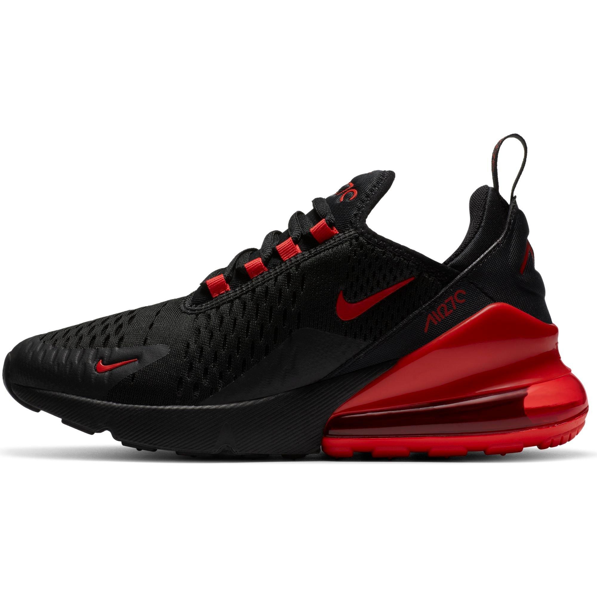 nike air max 270 black and red mens