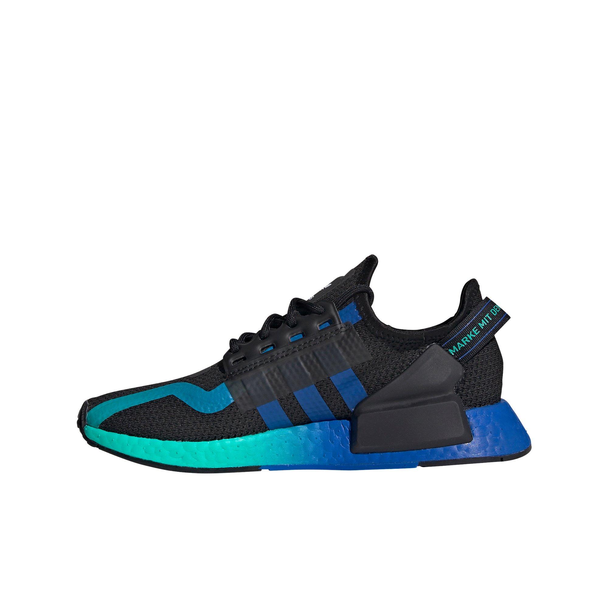 adidas nmd r1 blue and black