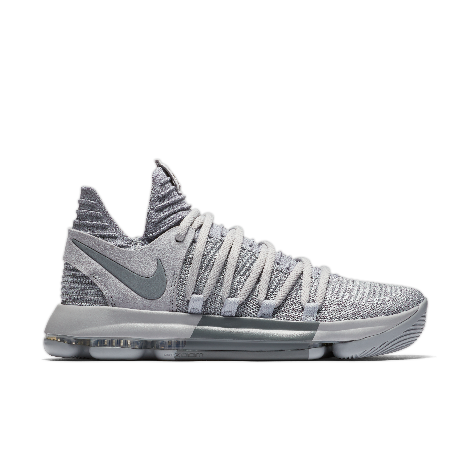 gray kd shoes