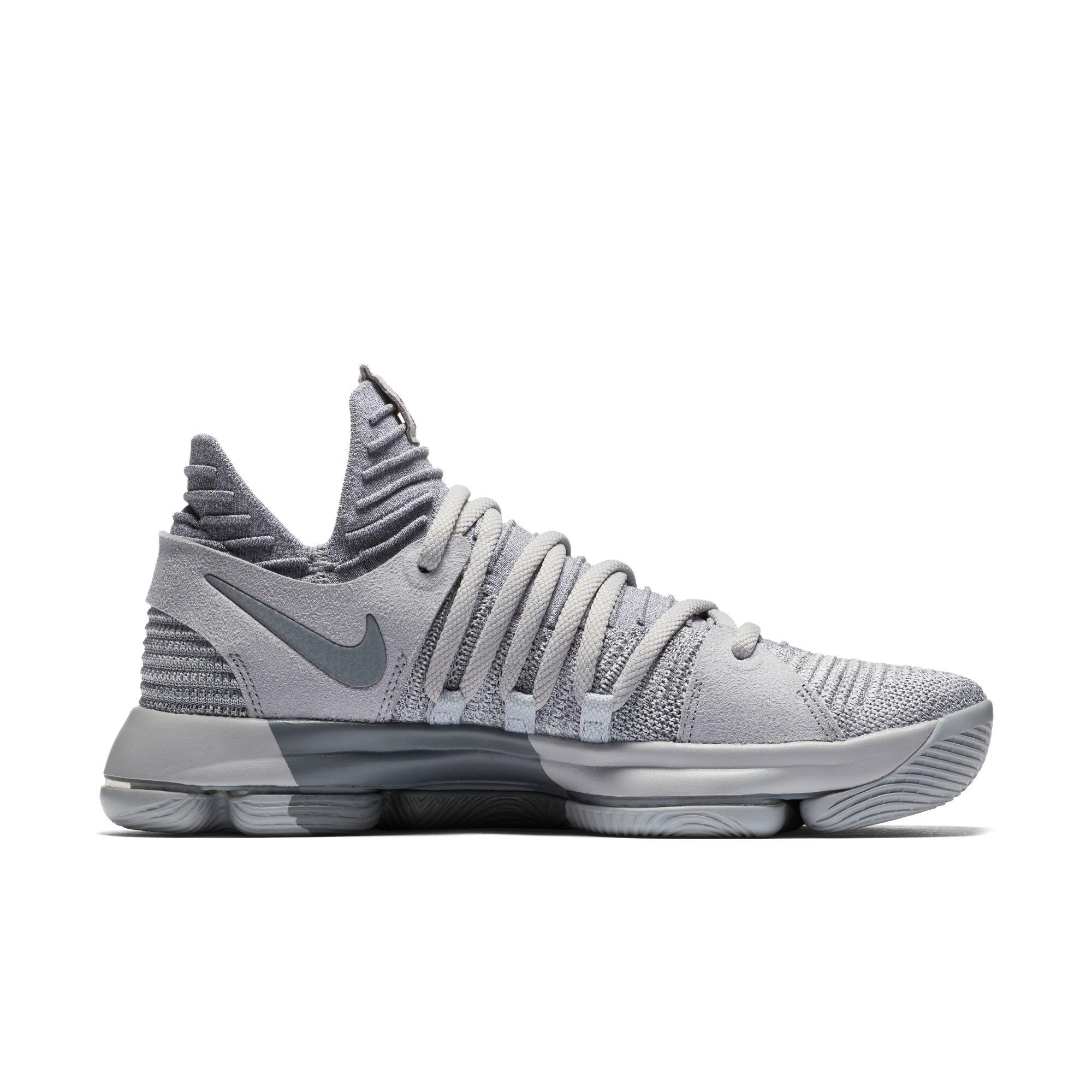 nike kd 10 grey