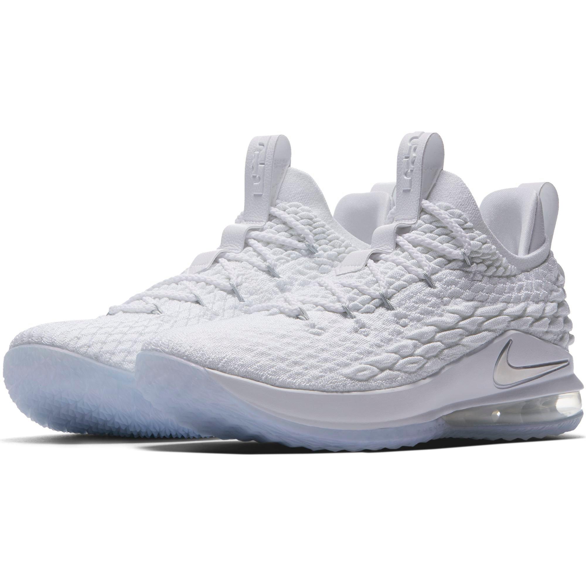 lebron 15s all white