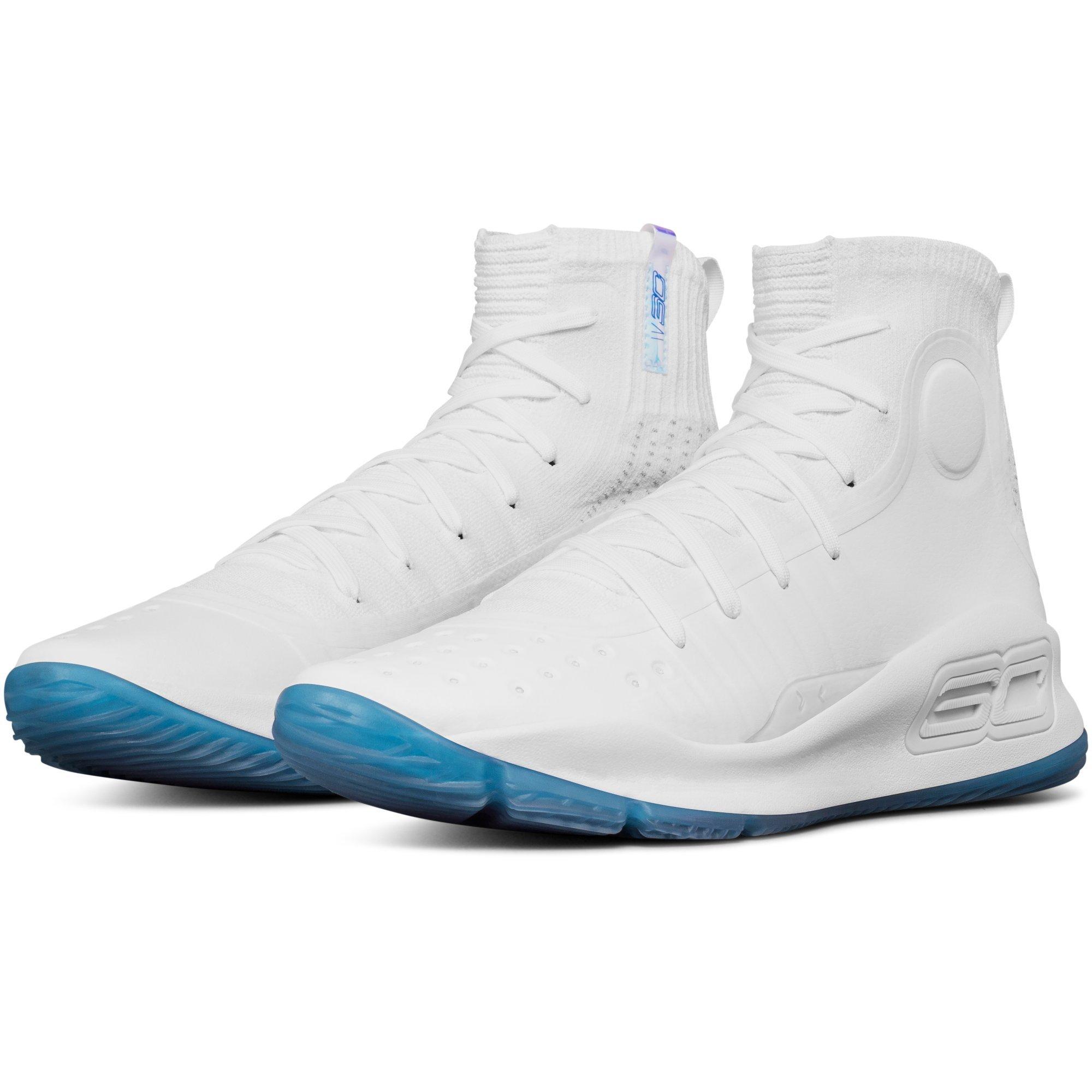 curry 4 shoes white