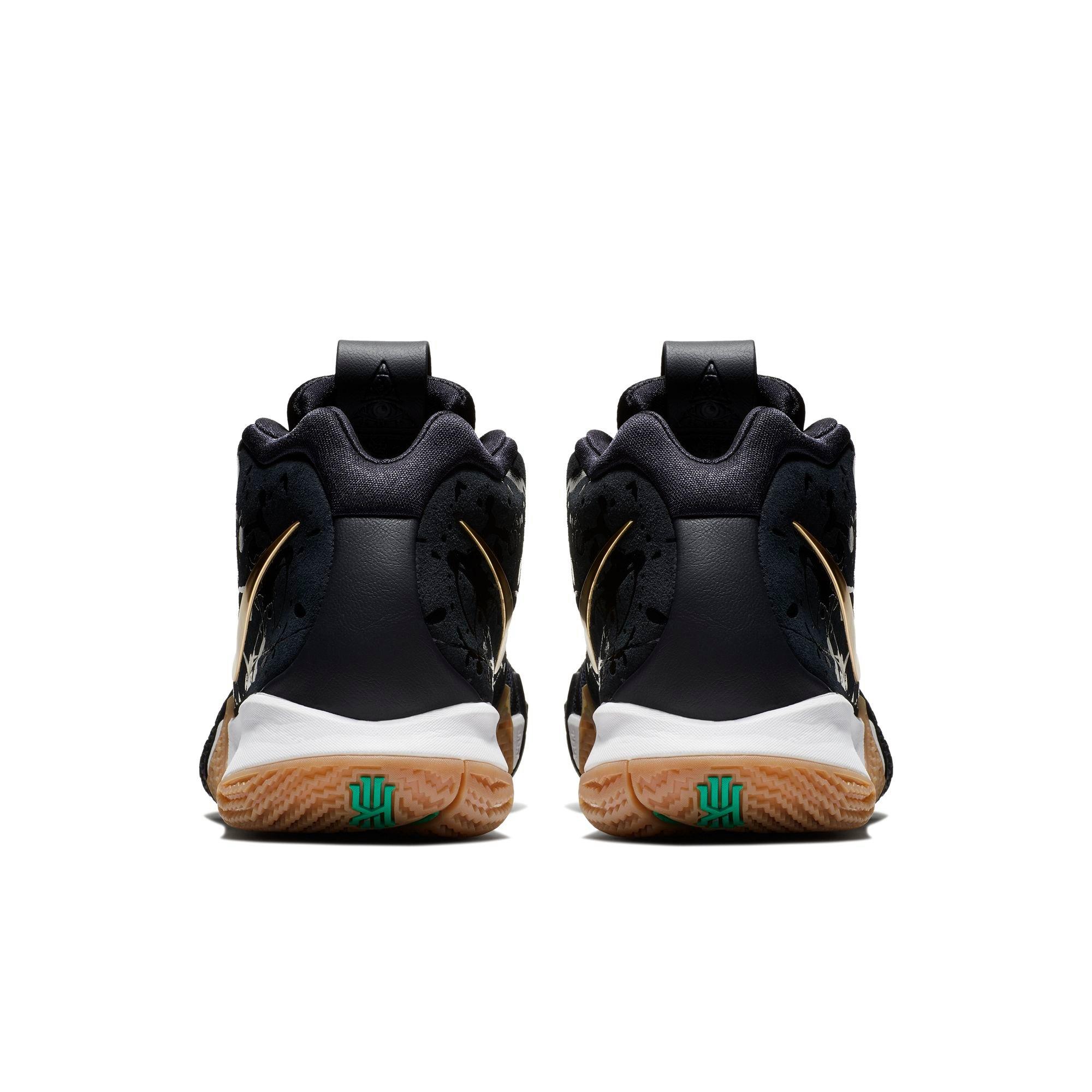 kyrie 4 blue and gold