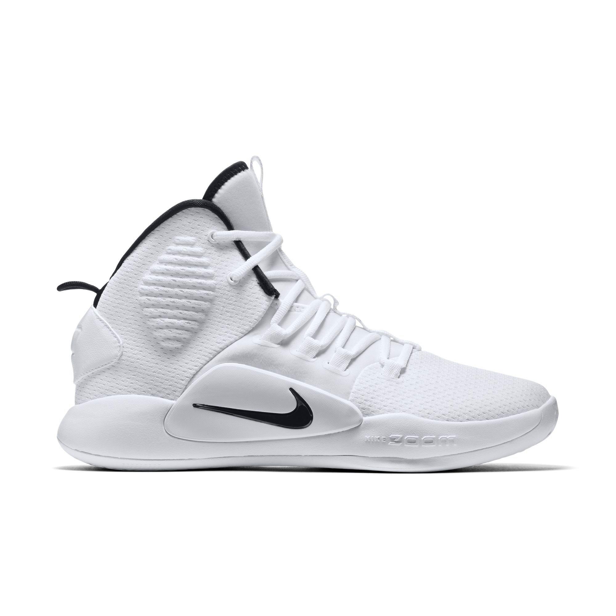 white nike basketball sneakers