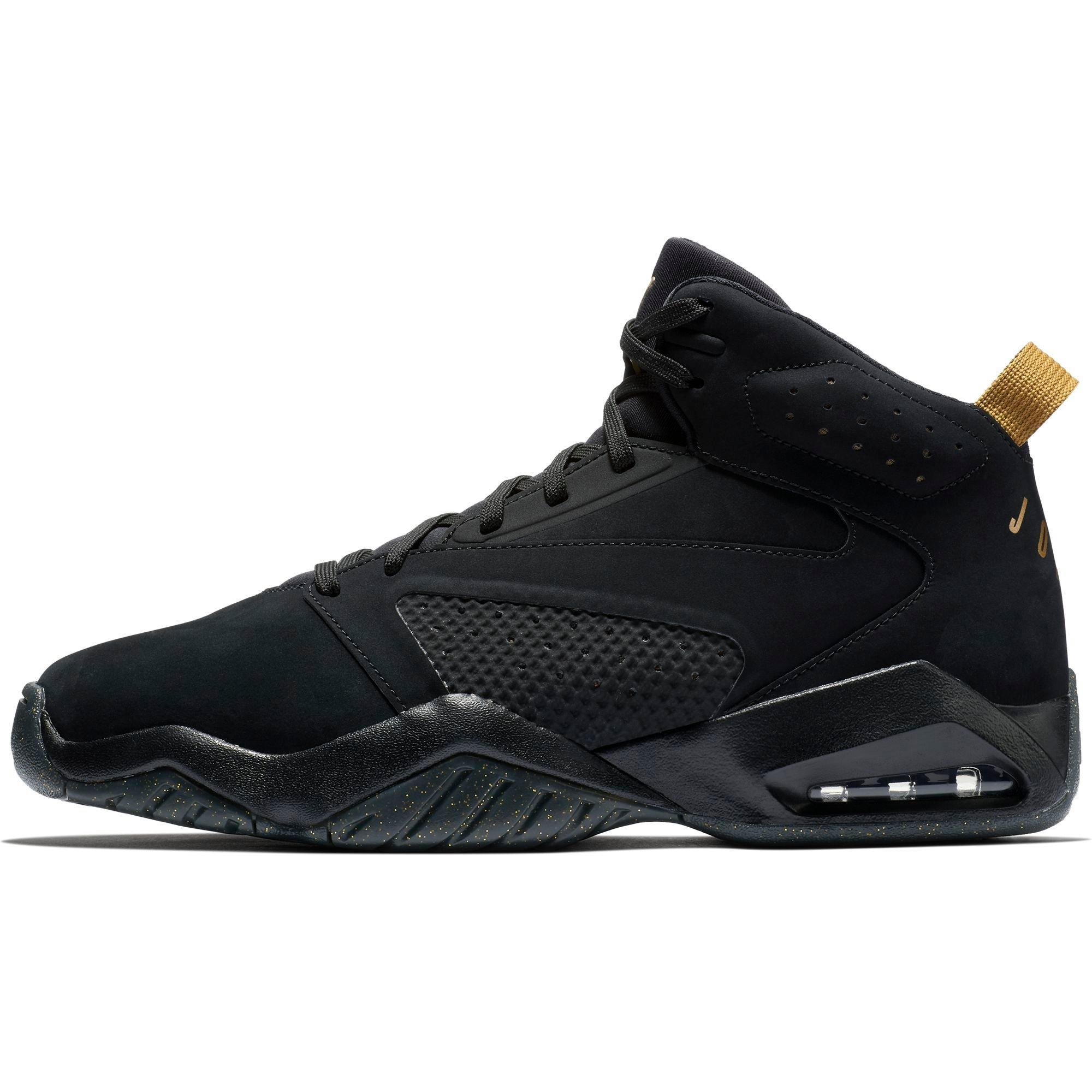 black and gold jordans hibbett sports