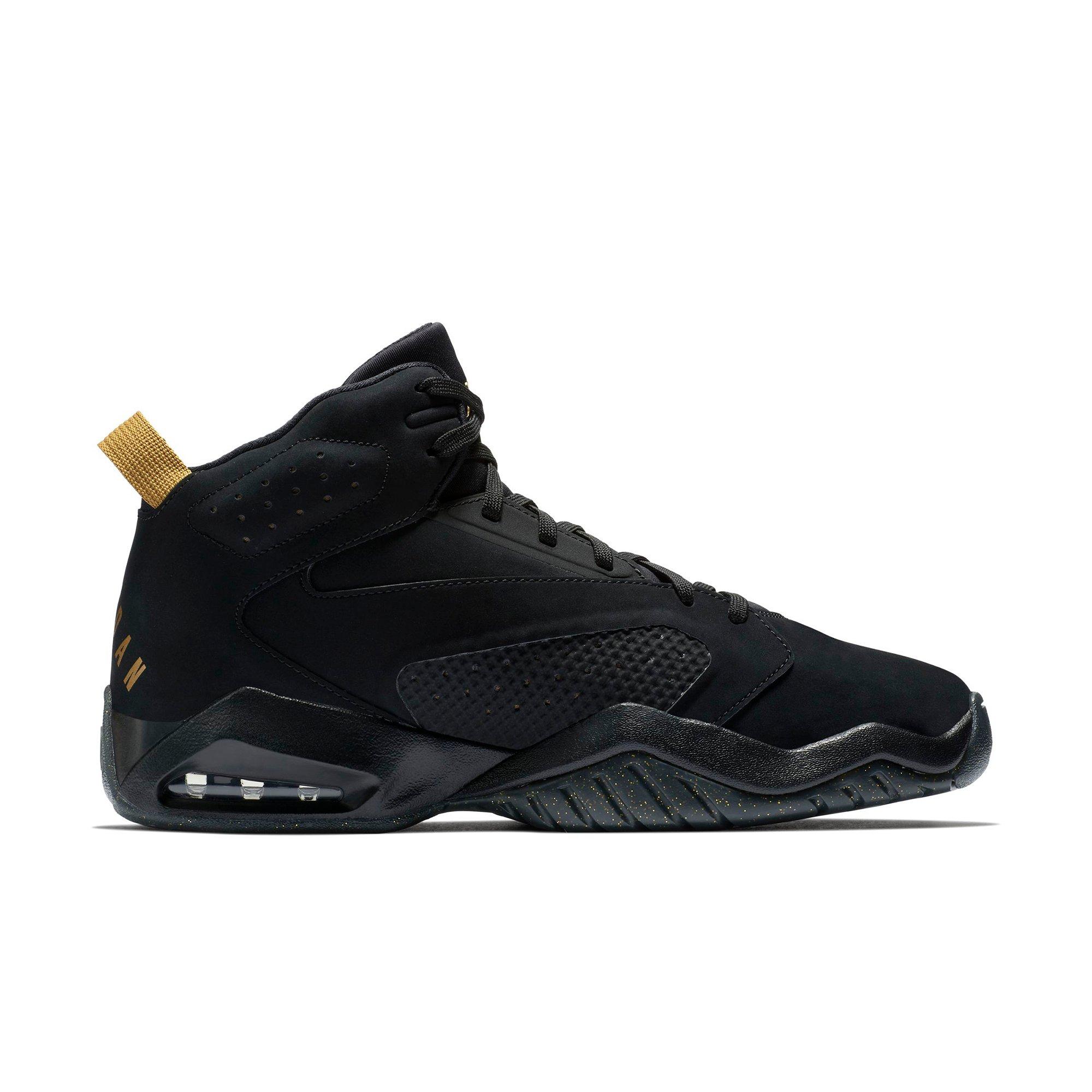 black and gold jordans hibbett sports