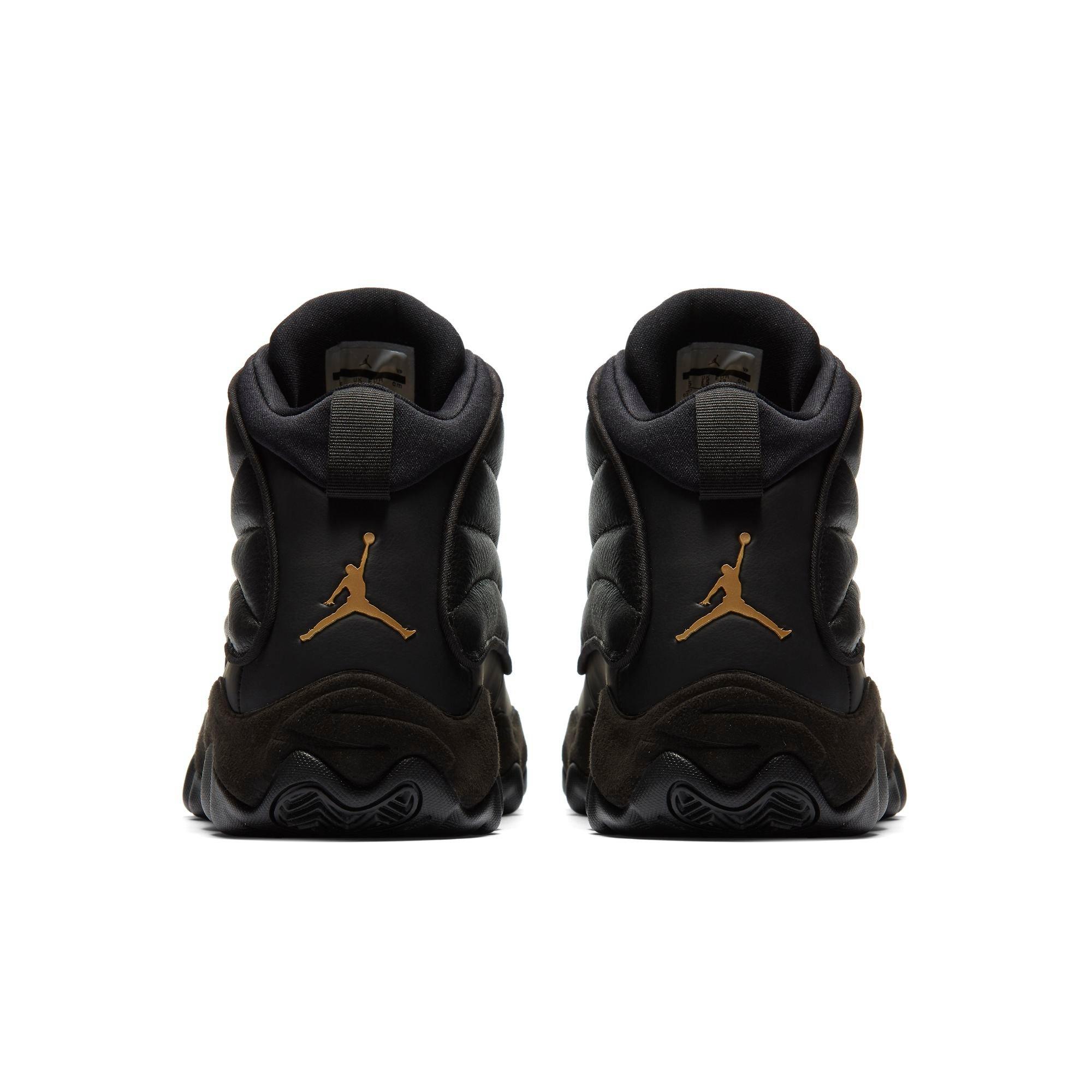 jordan pro strong black gold