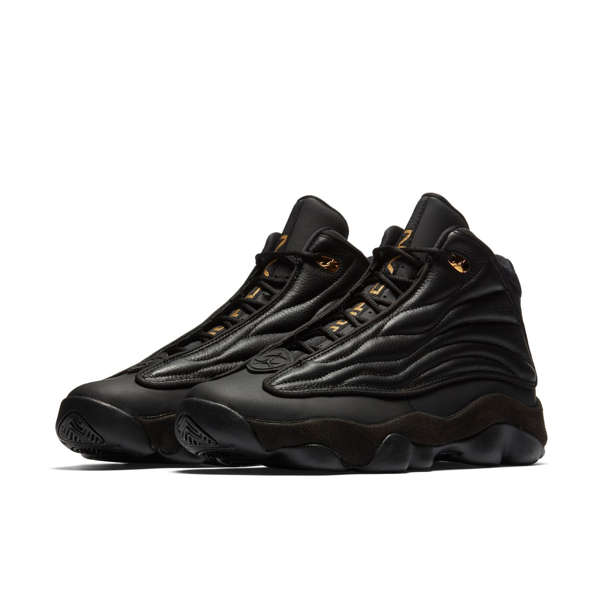 jordan pro strong black gold