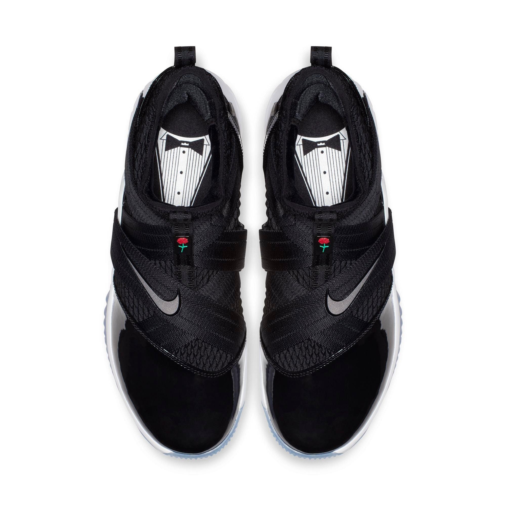 lebron soldier 12 sfg black and white
